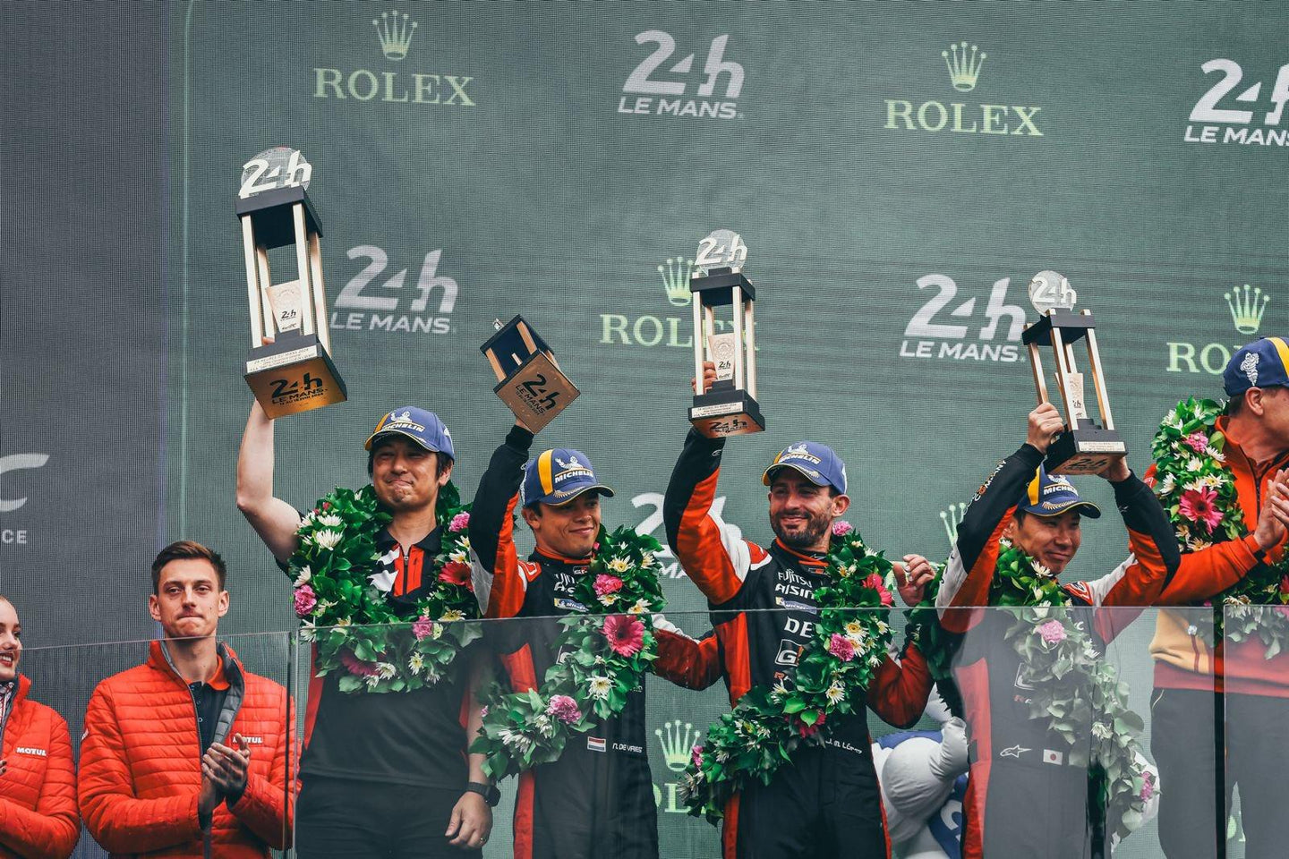 Image 297310126415 JOSE MARIA LOPEZ, KAMUI KOBAYASHI AND NYCK DE VRIES FIGHT FOR 24H OF LE MANS WORLD ENDURANCE CHAMPIONSHIP VICTORY IN FRANCE