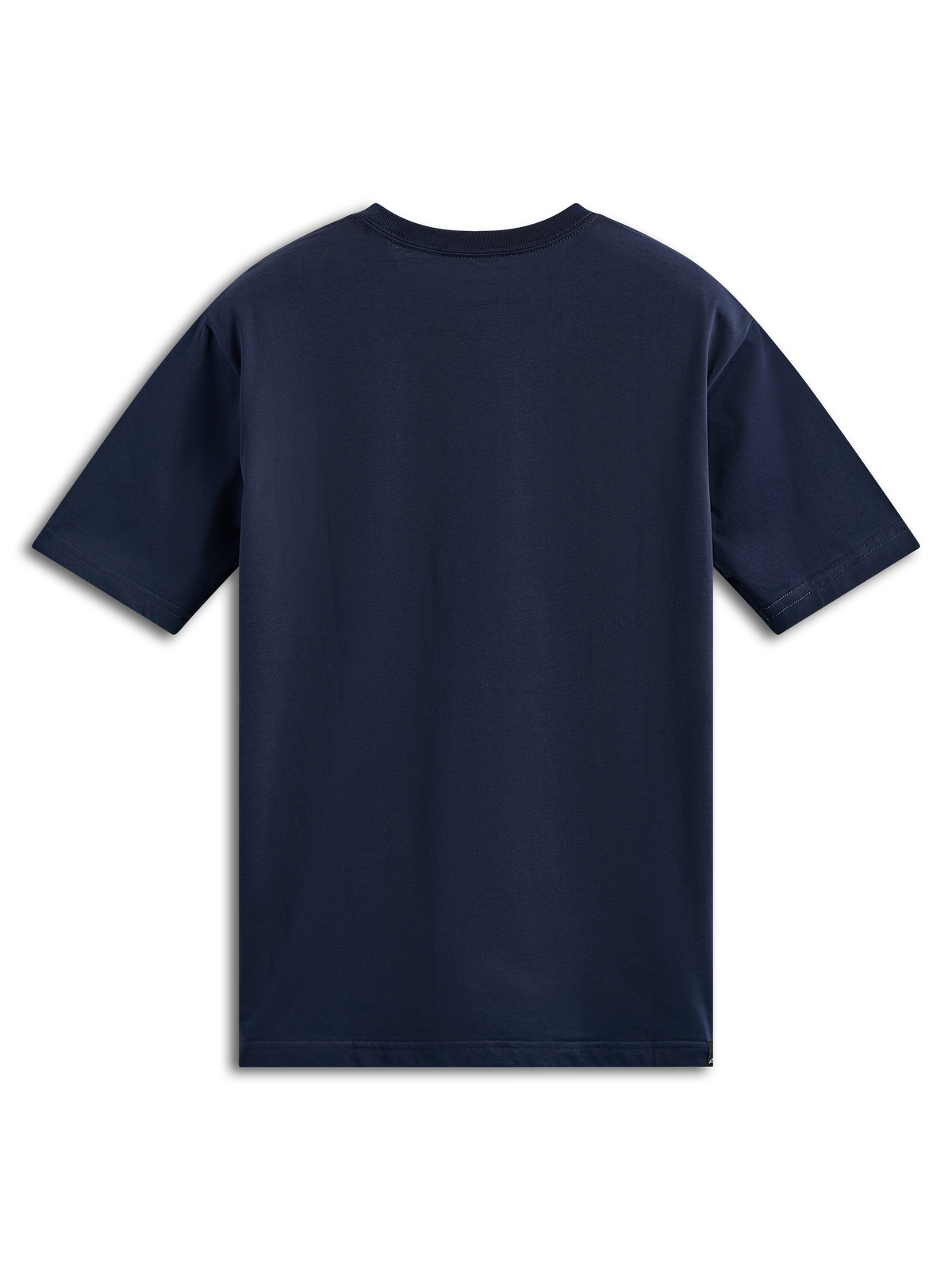 Alpinestars Ageless Shadow CSF Tee, Kurzarm-T-Shirt, Marineblau, Rückansicht, schlichtes und lässiges, vom Motorsport inspiriertes Design
