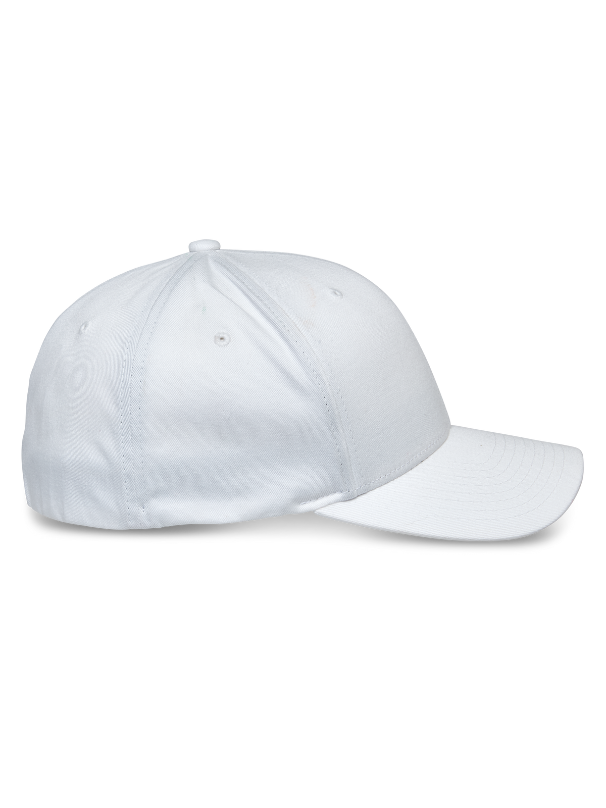 Alpinestars Share Hat, Baseball Cap, White, side profile view, curved bill and structured crown, stretch twill material, casual sportswear accessory