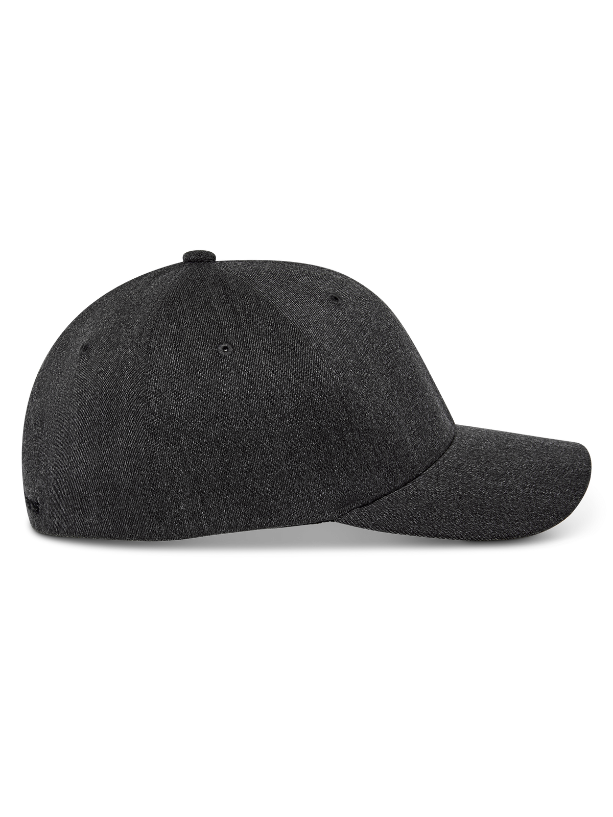 Alpinestars Corp Shift Multi Hat, side view, Dark Grey Heather, structured crown with curved bill, stretch twill fabric, casual motorsport-inspired headwear