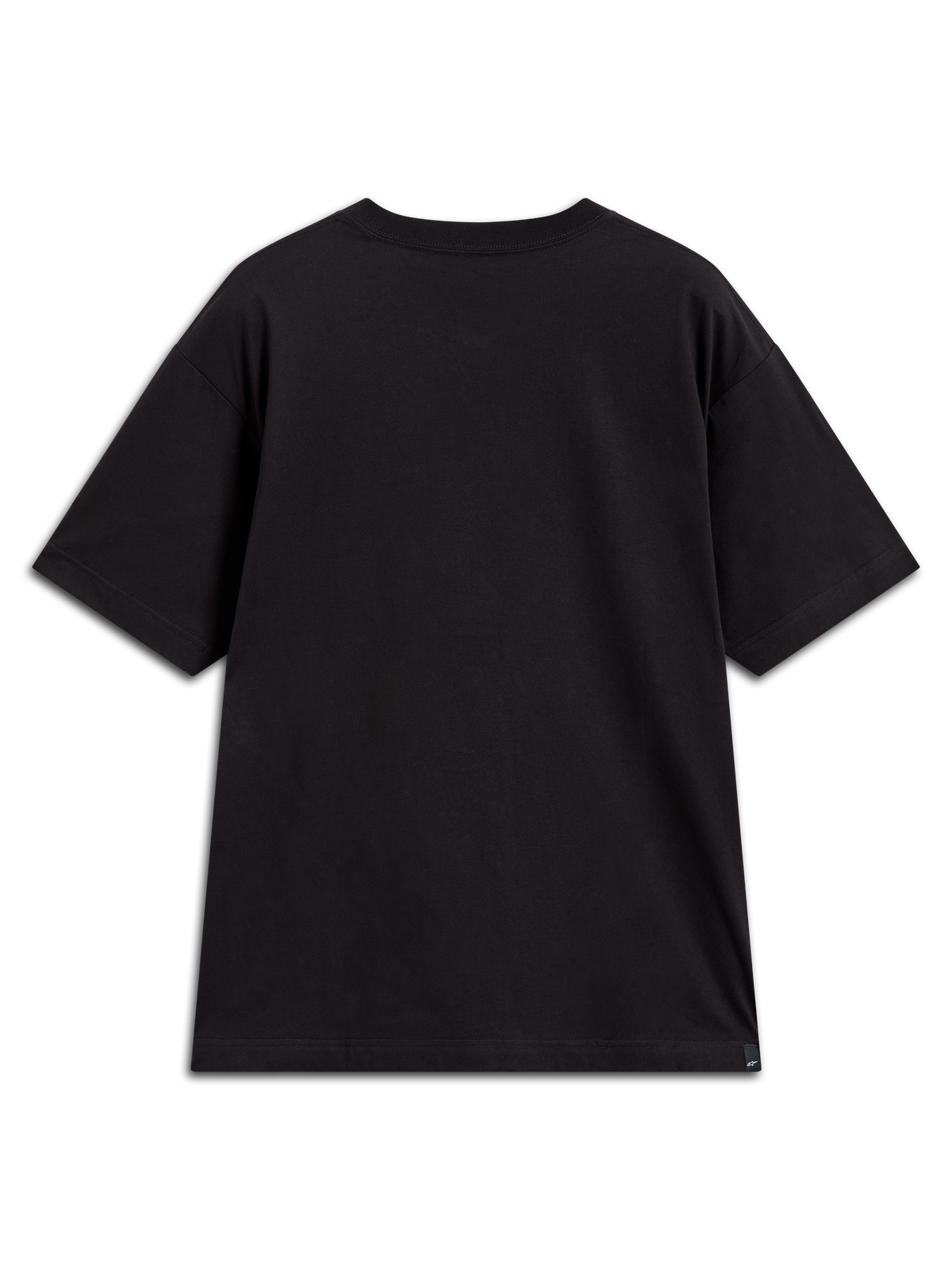Alpinestars Chalk Oversized CSF Tee, Kurzarm-T-Shirt, Schwarz, Rückansicht, bequeme Oversized-Passform, sportliche Lifestyle-Bekleidung