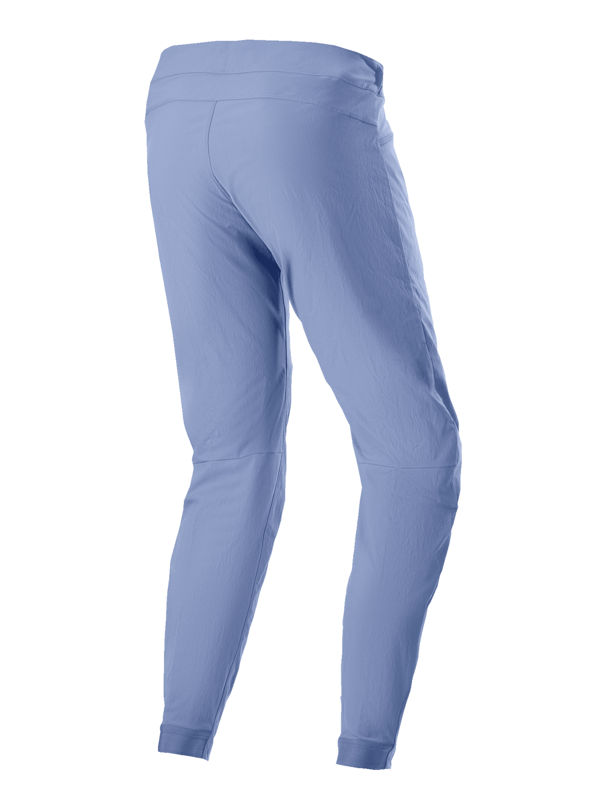 Alpinestars A-Dura Hose, Mountainbike-Hose, Infinity Blau, Rückansicht mit schmal zulaufendem Beindesign und elastischen Bündchen, strapazierfähiges 2-Wege-Stretch-Textilgewebe für den Offroad-Einsatz