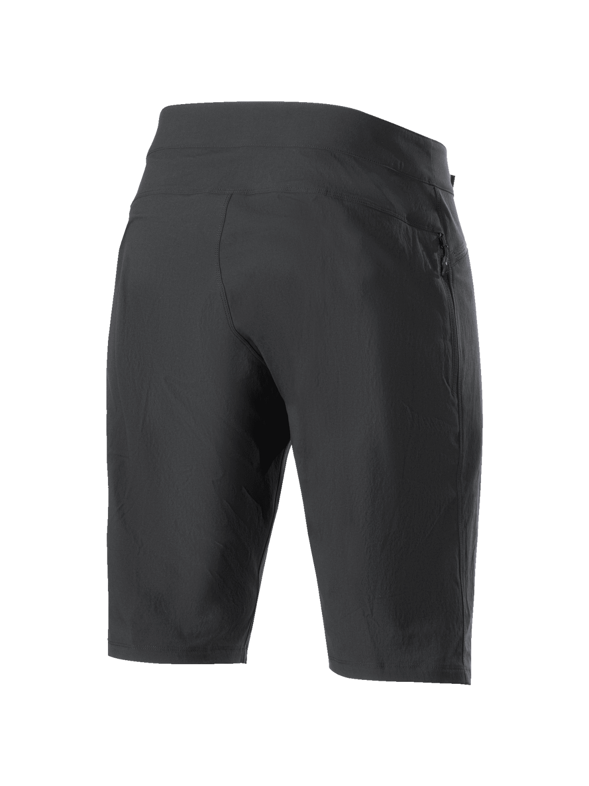 Alpinestars Damen Stella A-Dura Shorts, Mountainbike-Shorts, Schwarz, Rückansicht zeigt strapazierfähiges 2-Wege-Stretch-Material und sportliche Konstruktion, Hochleistungsbekleidung für MTB- und Trail-Fahrten