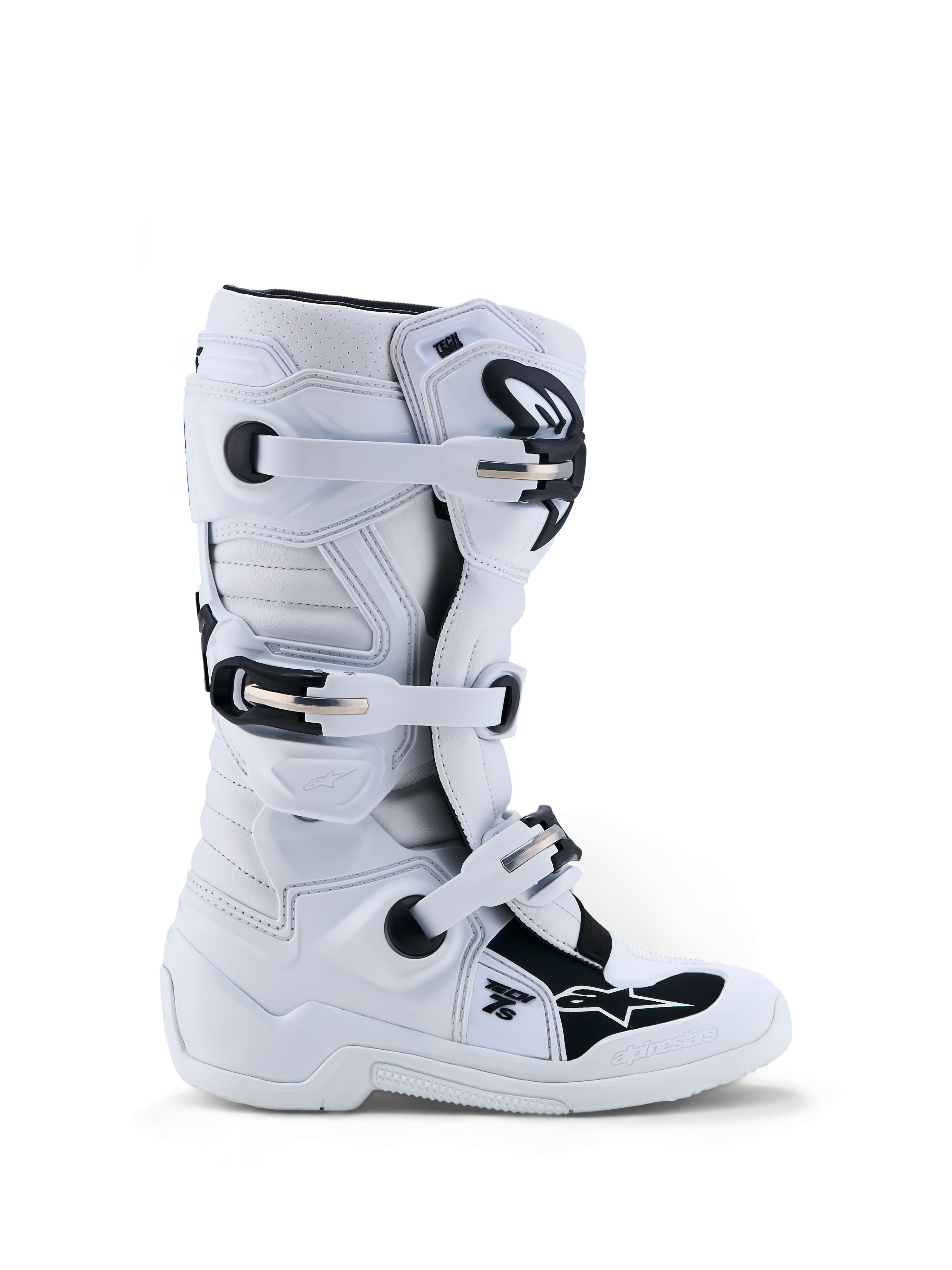 Tech 7S Jugend - Weiß MX-Stiefel | Alpinestars®