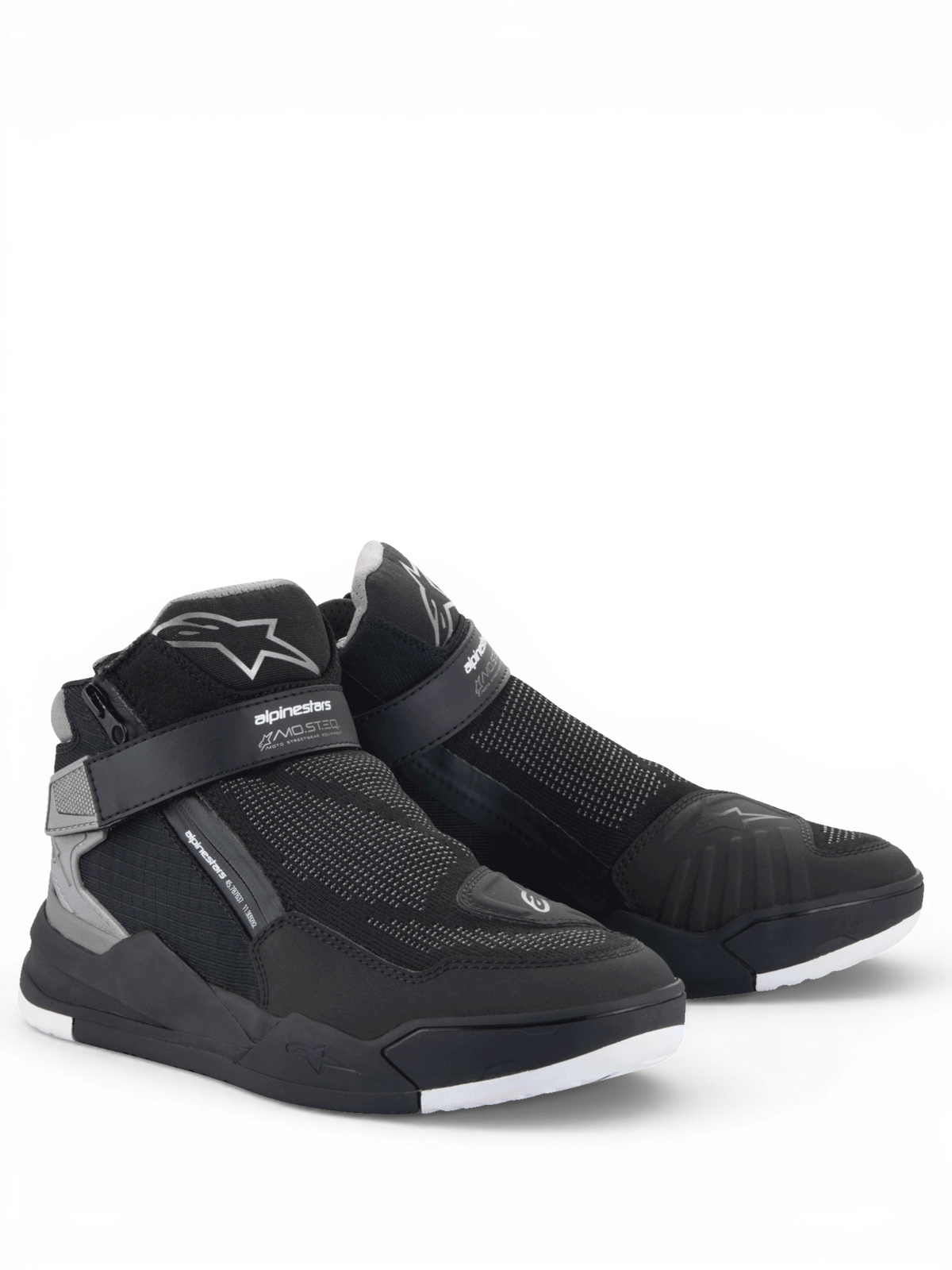 Alpinestars Speedflight Street Shoes, Men's Black and Gray urban motorcycle riding shoes, CE certified with breathable mesh.