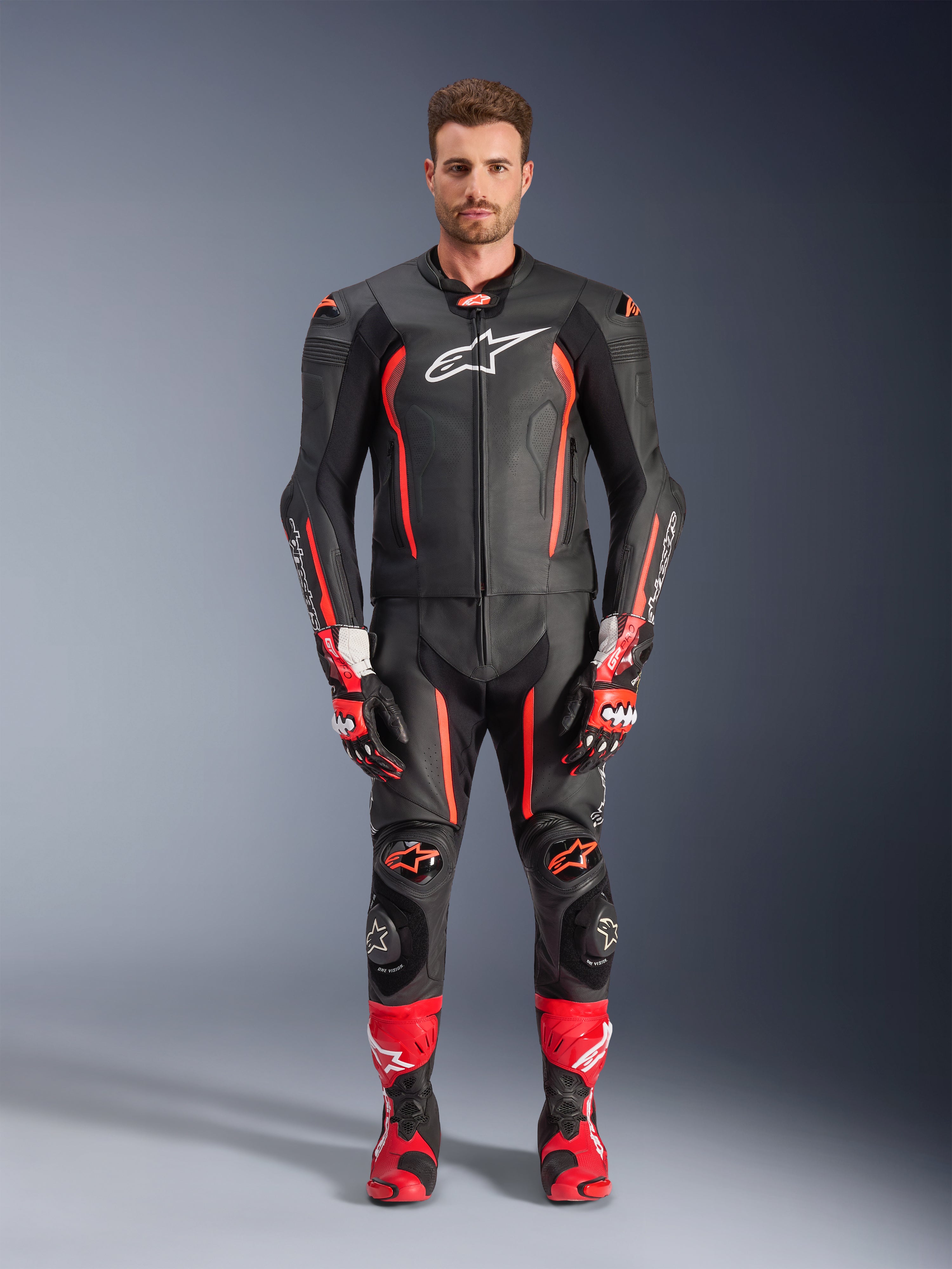 Missile V2 2-Teilige Lederkombi - Motorrad Anzug | Alpinestars®