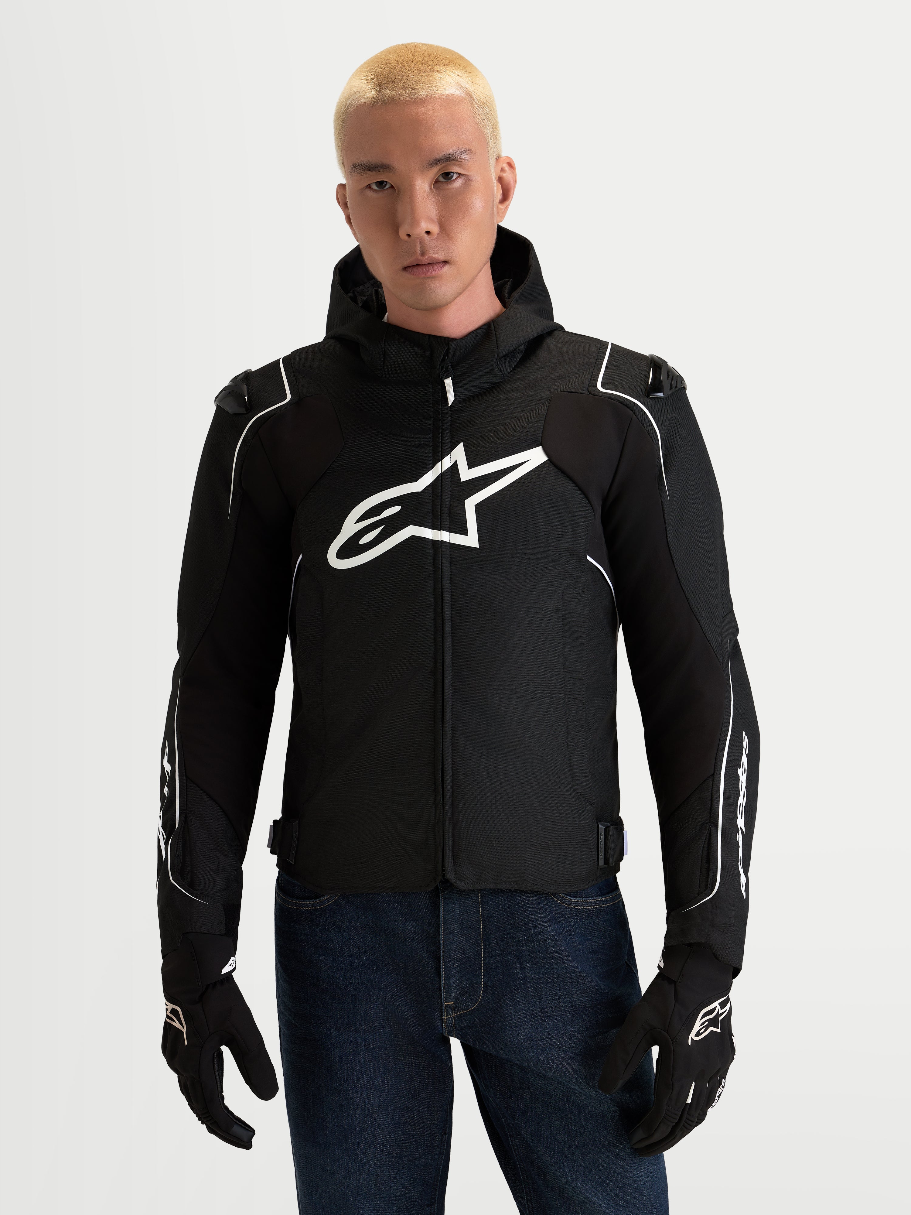 Zaca V2 Waterproof - Black Motorcycle Jacket | Alpinestars®