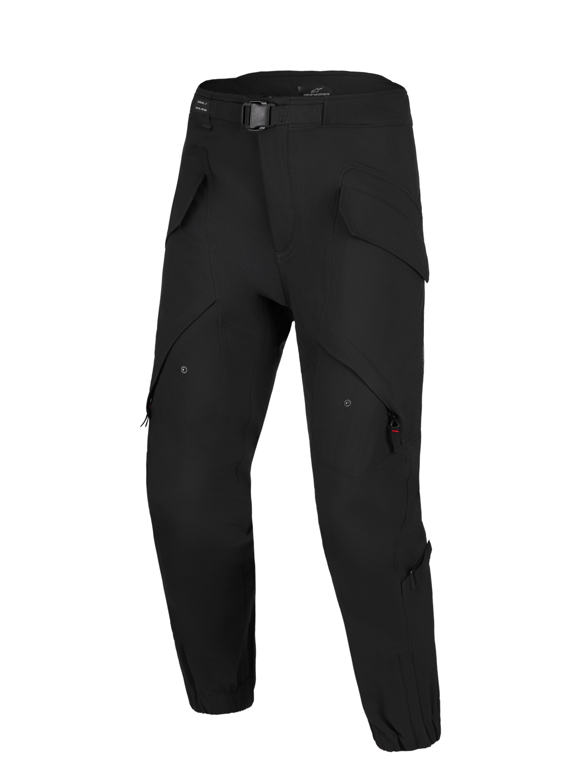 Alpinestars Juggernaut V 2 Drystar Hose, urbane Motorradhose, Schwarz, CE-zertifiziert mit Utility-Design, Cargotaschen und wasserdichter Membran