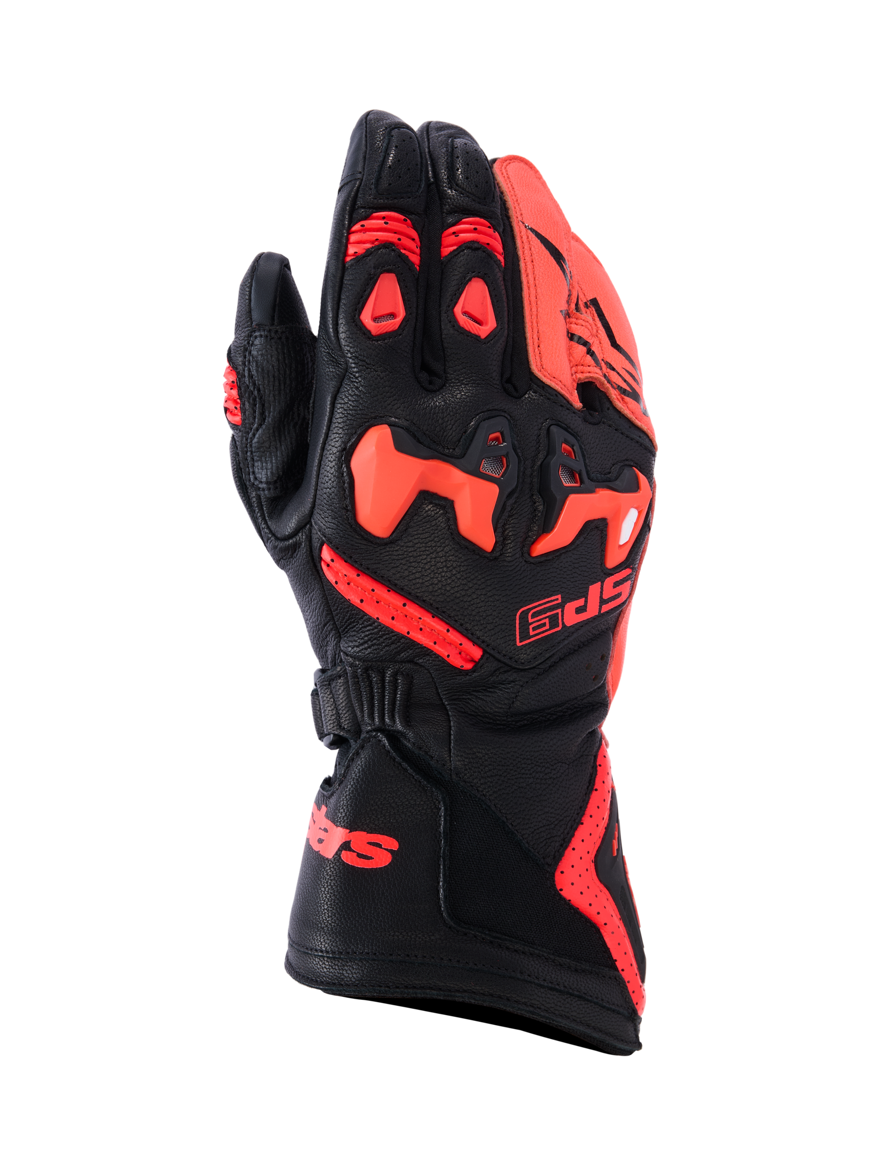 L / Black Red Fluo