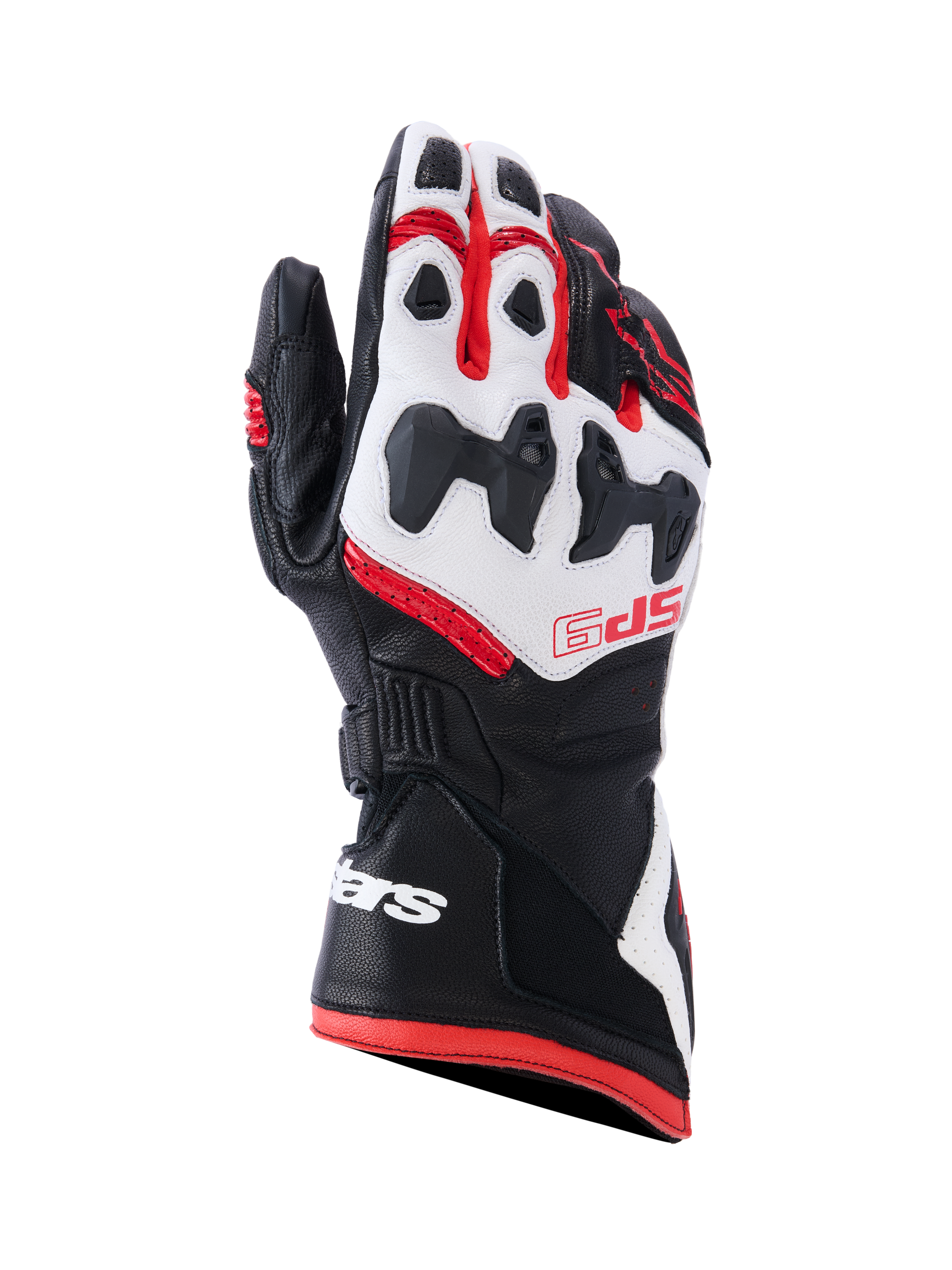 handschuhe 9.5 SP-9 - Red Motorcycle Handschuhe