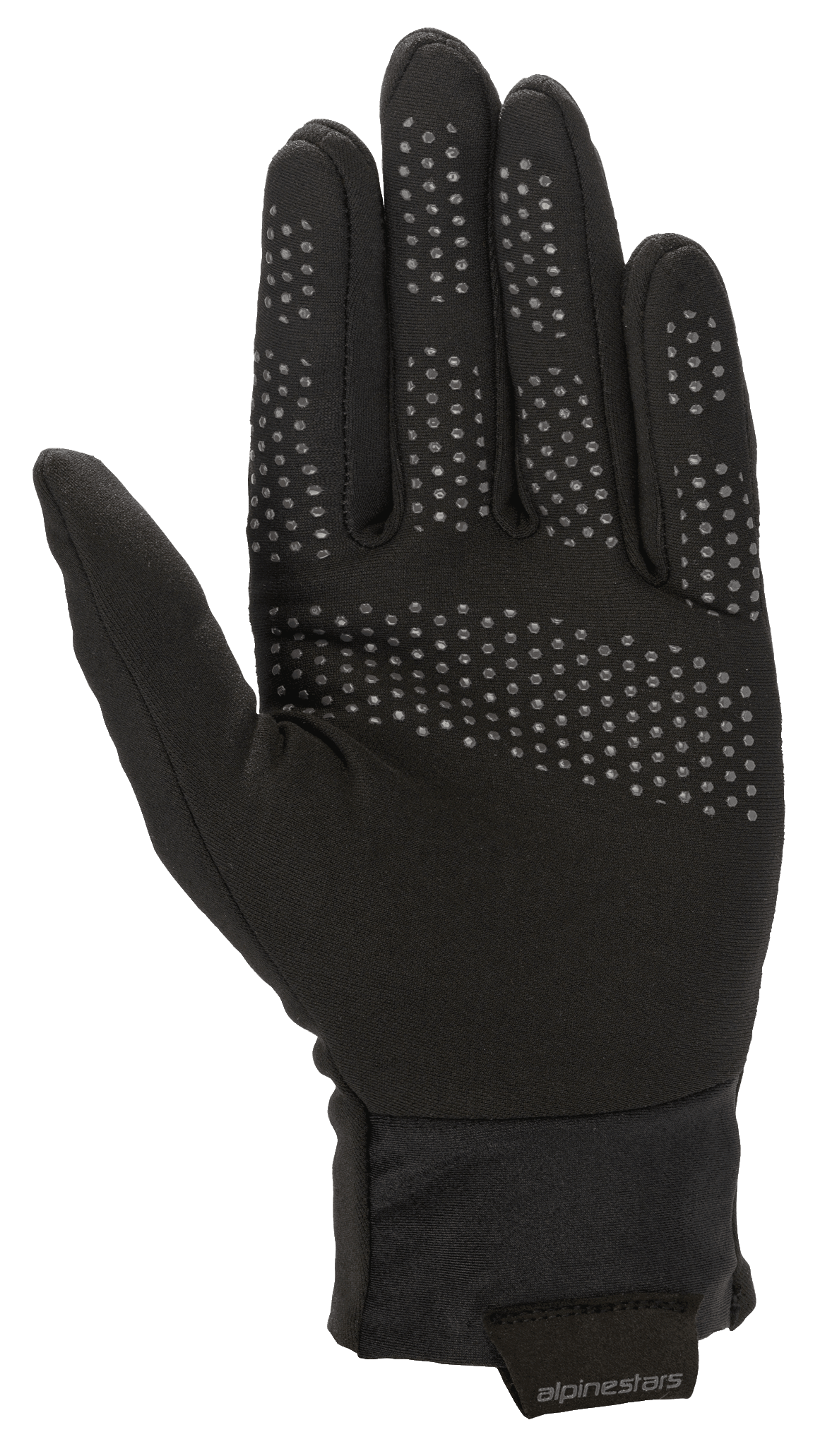Alpinestars Range 2 In One GORE-TEX Innenhandschuh, herausnehmbares Thermofutter, Schwarz, mit strukturierten Grip-Punkten auf der Handfläche und den Fingern, Stretch-Bündchen mit Alpinestars Logo-Lasche, Thermozubehör für Ganzjahres-Motorradhandschuhe