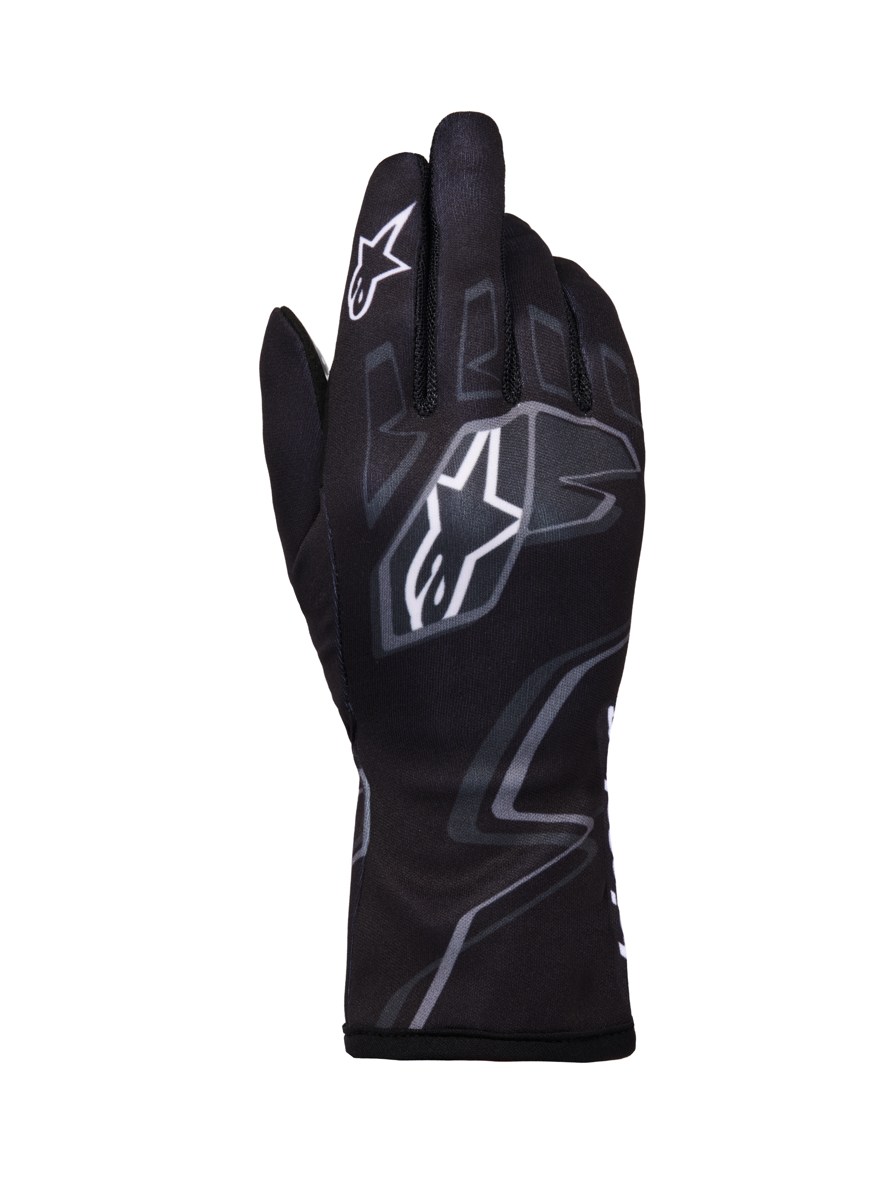 alpinestars tech 1 kx handschuhe L / Black Tar Gray White