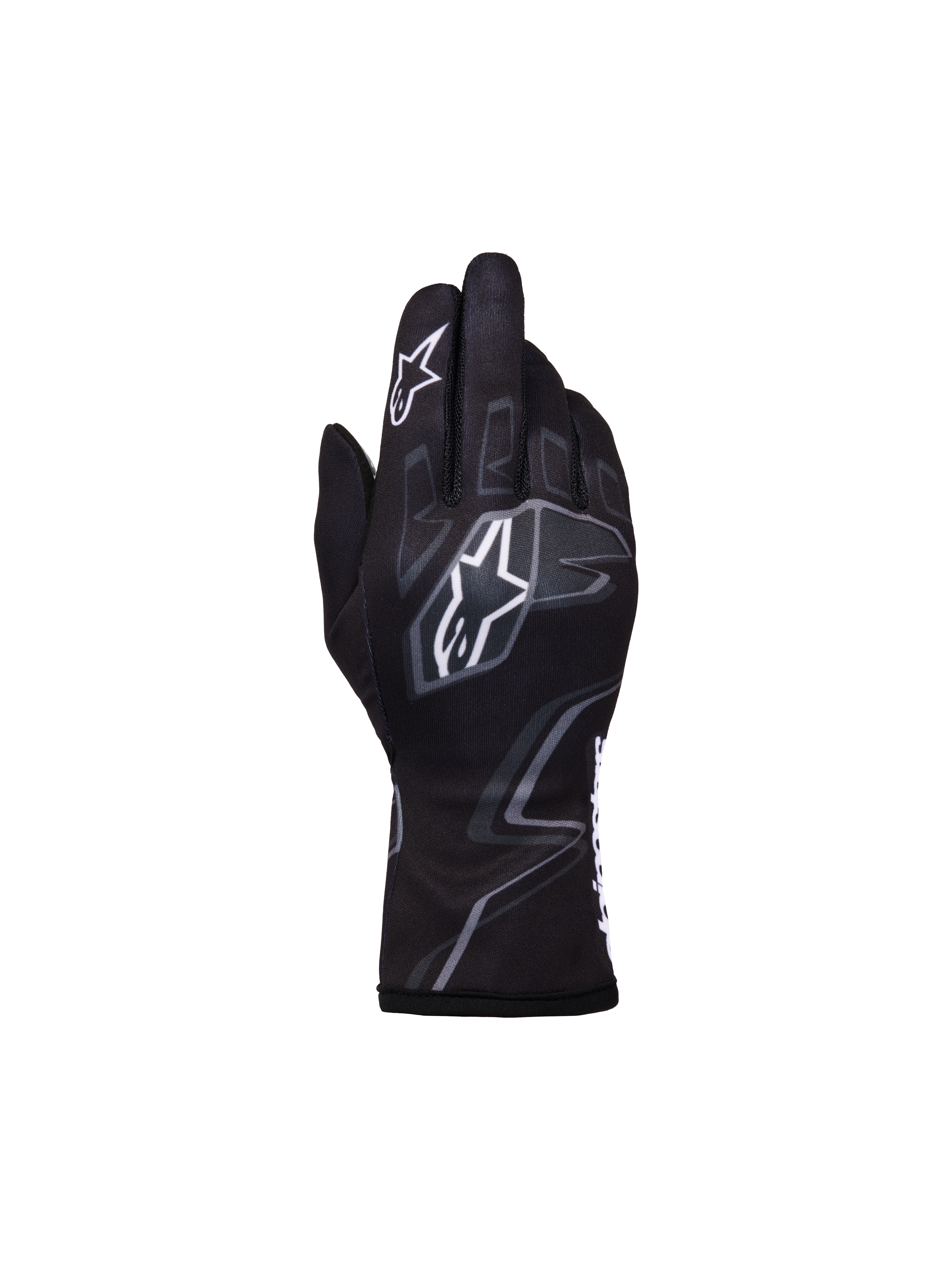 handschuhe jugendliche L / Black Tar Gray White 尺寸:Large 19