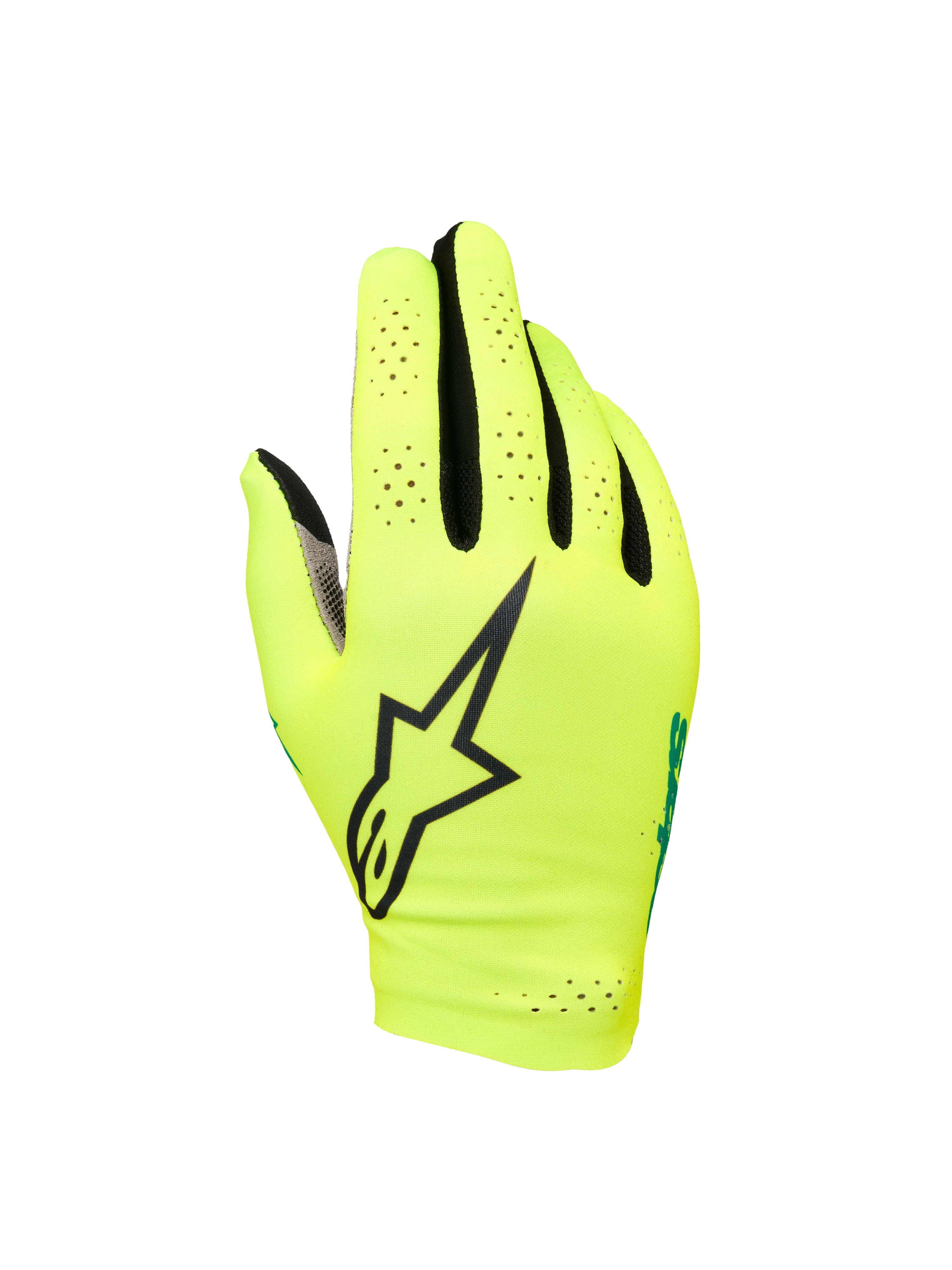 alpinestars handschuhe auto XS / Safety Yellow Black Turquoise Trekking e-bike CORRATEC E-Power 2022DECMAP Aero Series Wheels:G25 SL Inside the glove