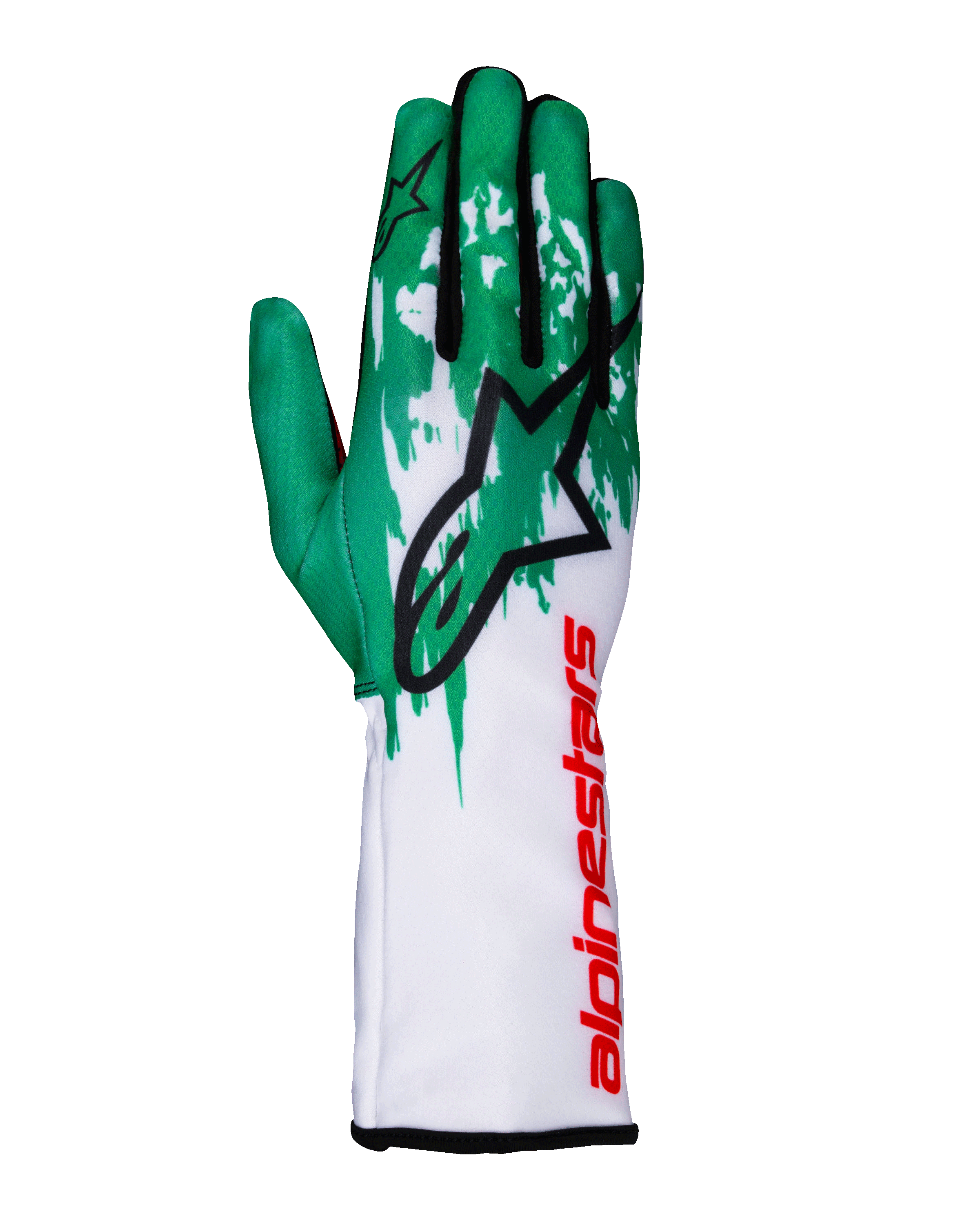 handschuhe kart L / Weiß Grün Rot Color:V13 Byte Cream Matt Der Aufdruck wird auf Type_Hoodies Gammex OP-Handschuhe Latex Micro
