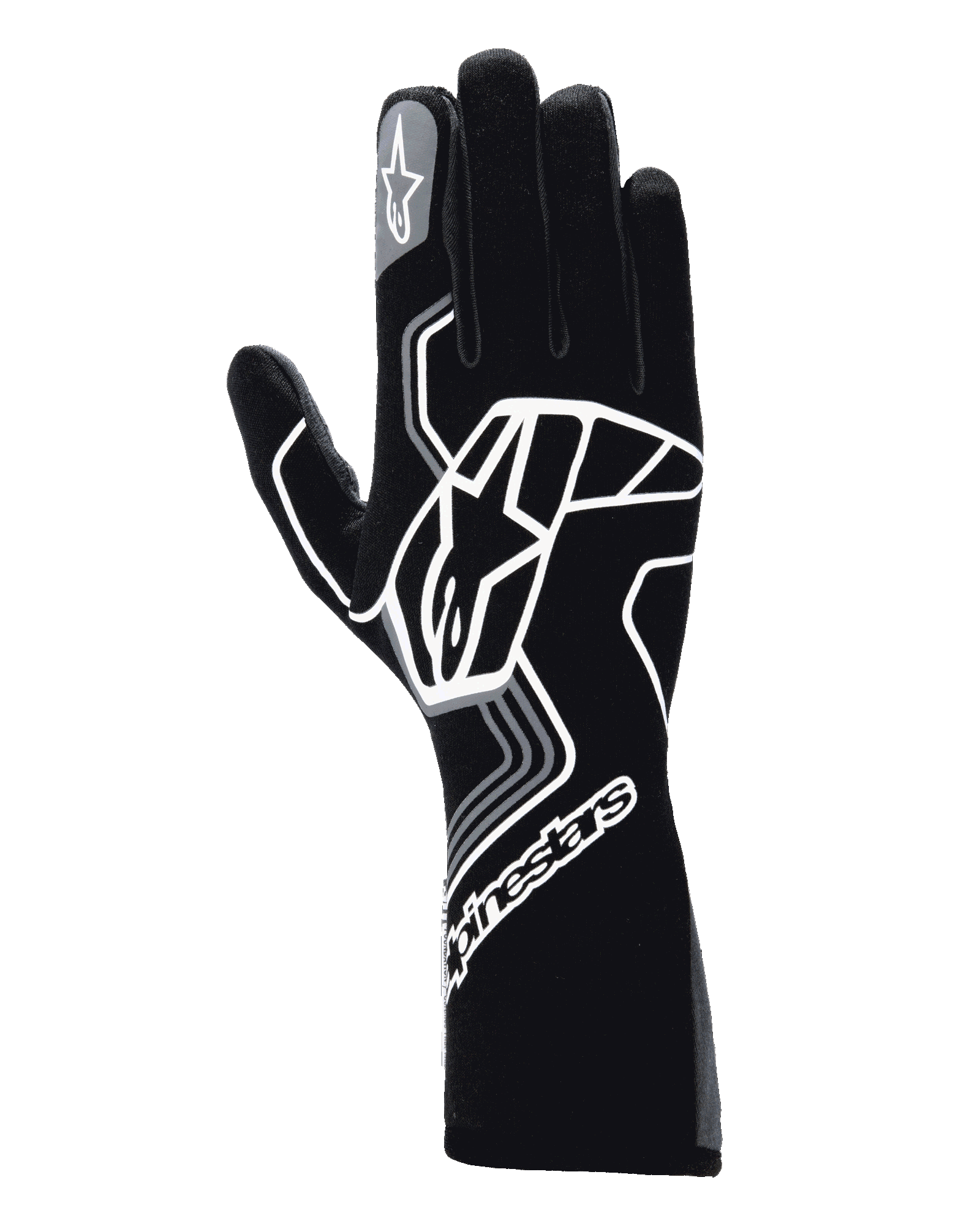 1 handschuhe L / Schwarzer Teer Grau