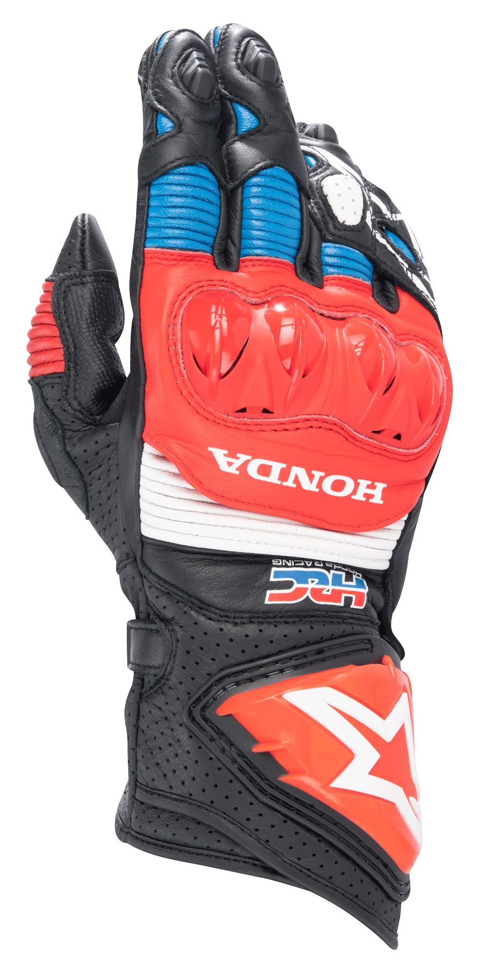 gore r3 handschuhe L / Schwarz Hellrot Blau