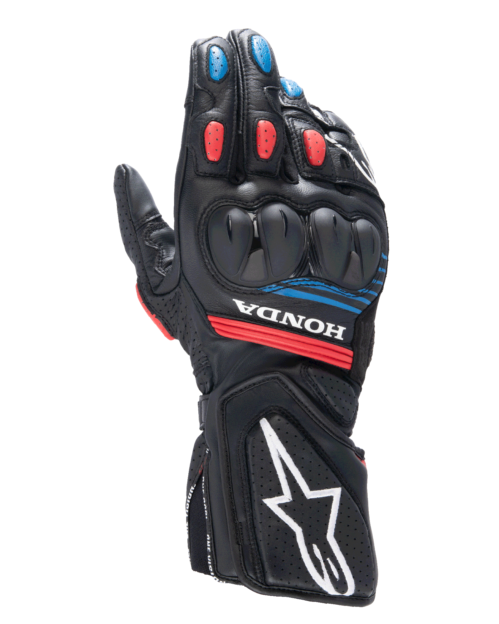 alpinestars crazy eight handschuhe Honda SP-8 V3 - Schwarz Motorrad Handschuhe
