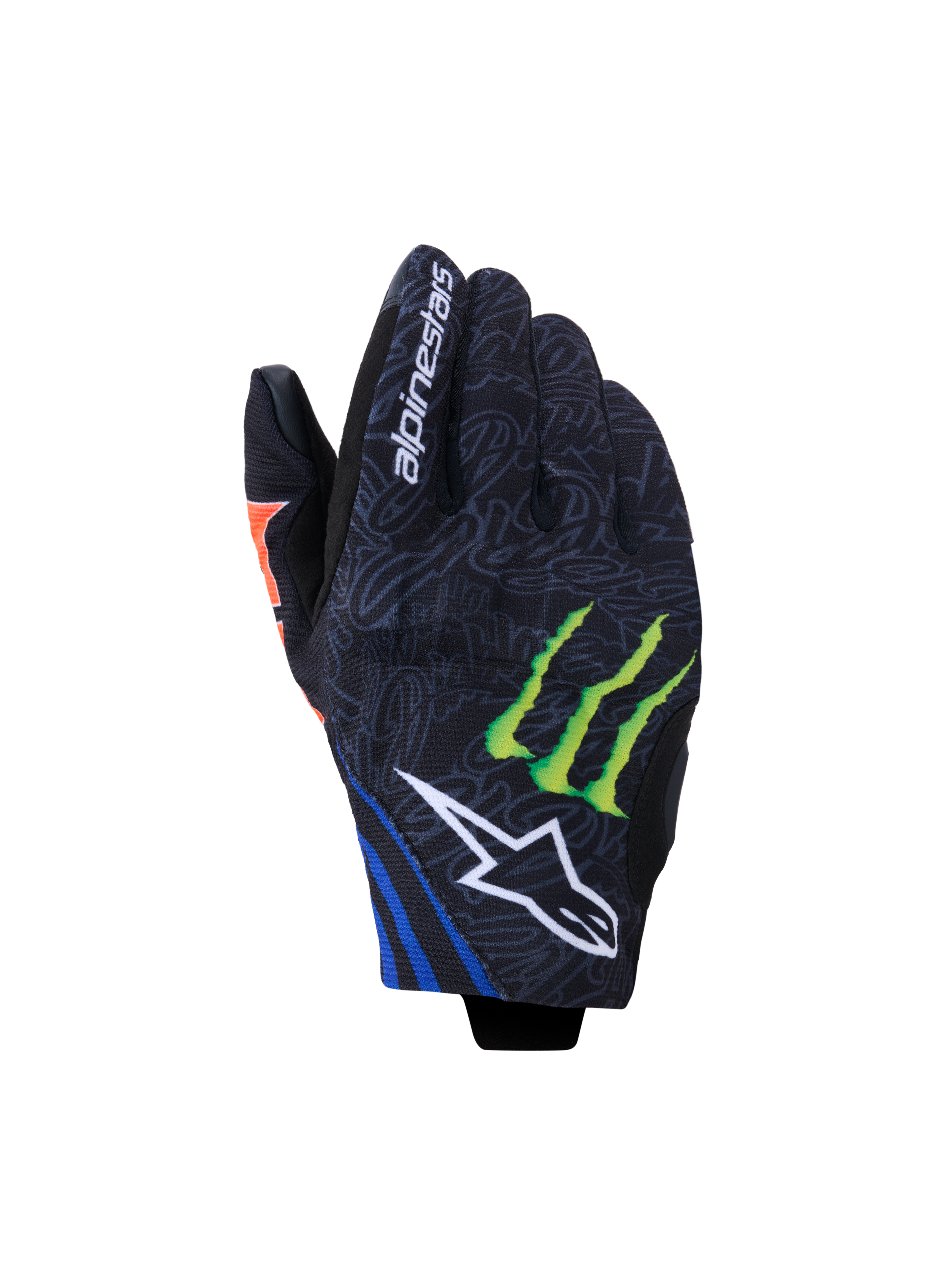 L / Black Red Fluo Blue Green