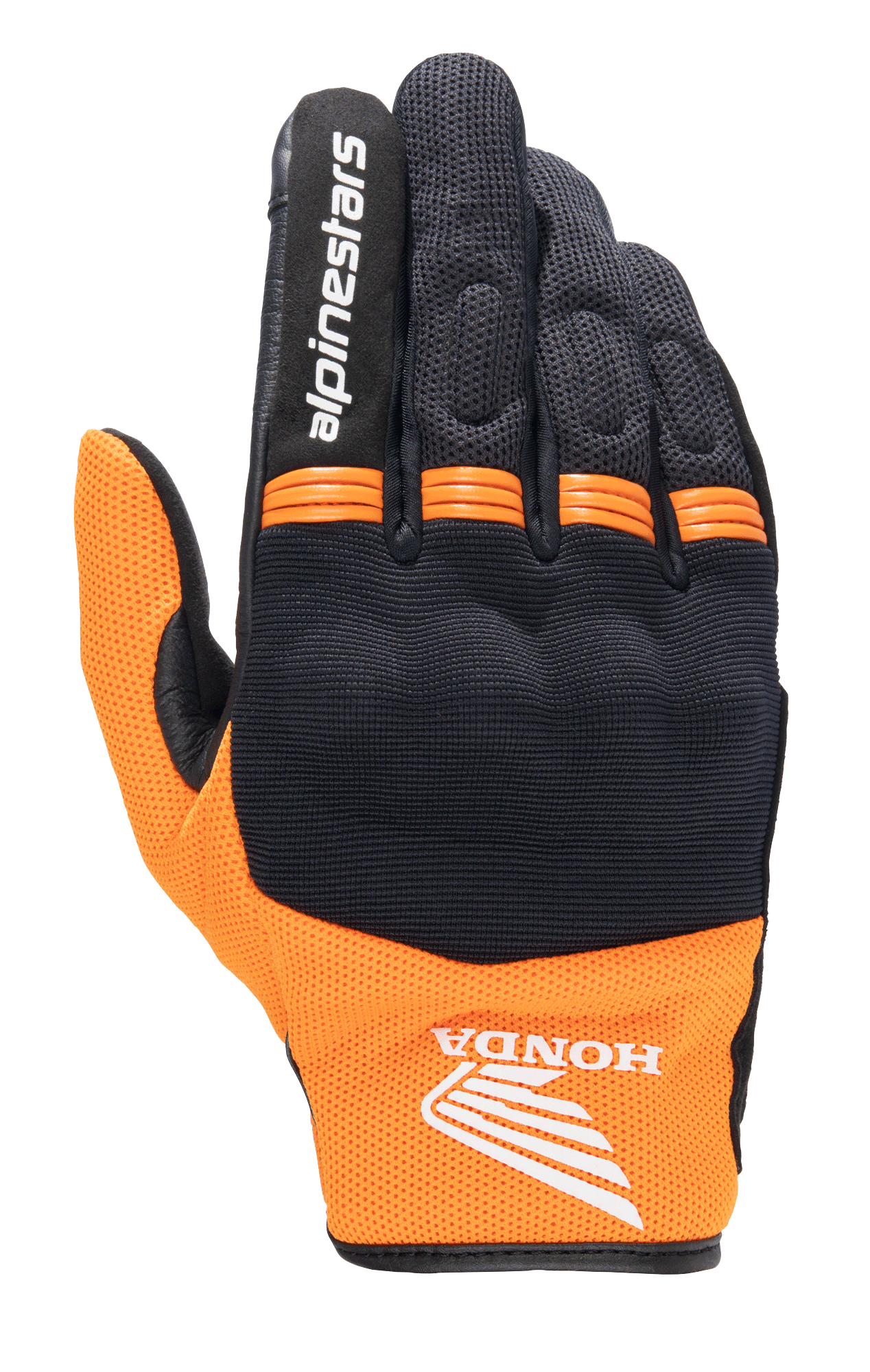 motorrad handschuhe frankreich L / Schwarz Orange