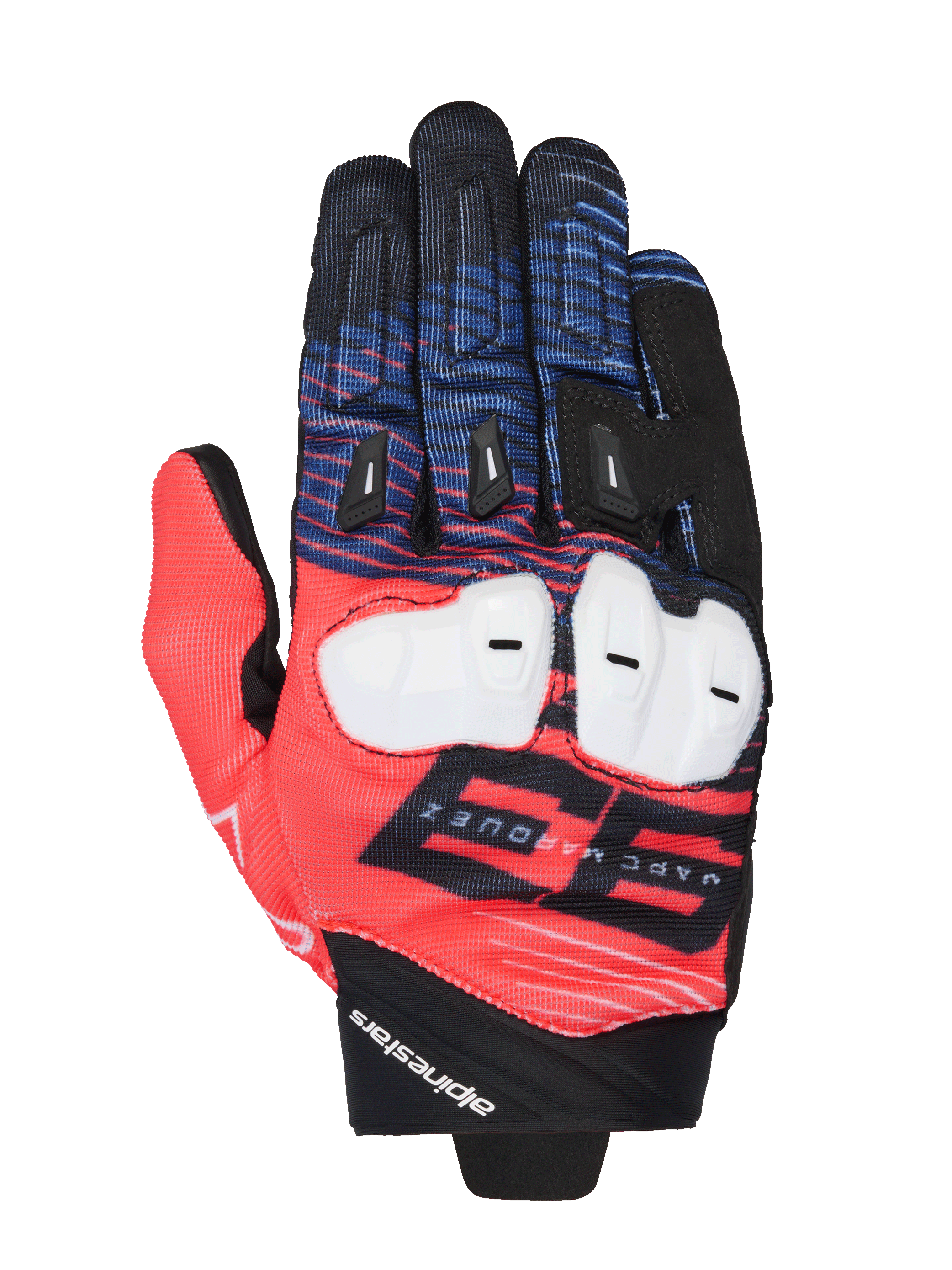 S / Black Red Fluo Blue Navy White