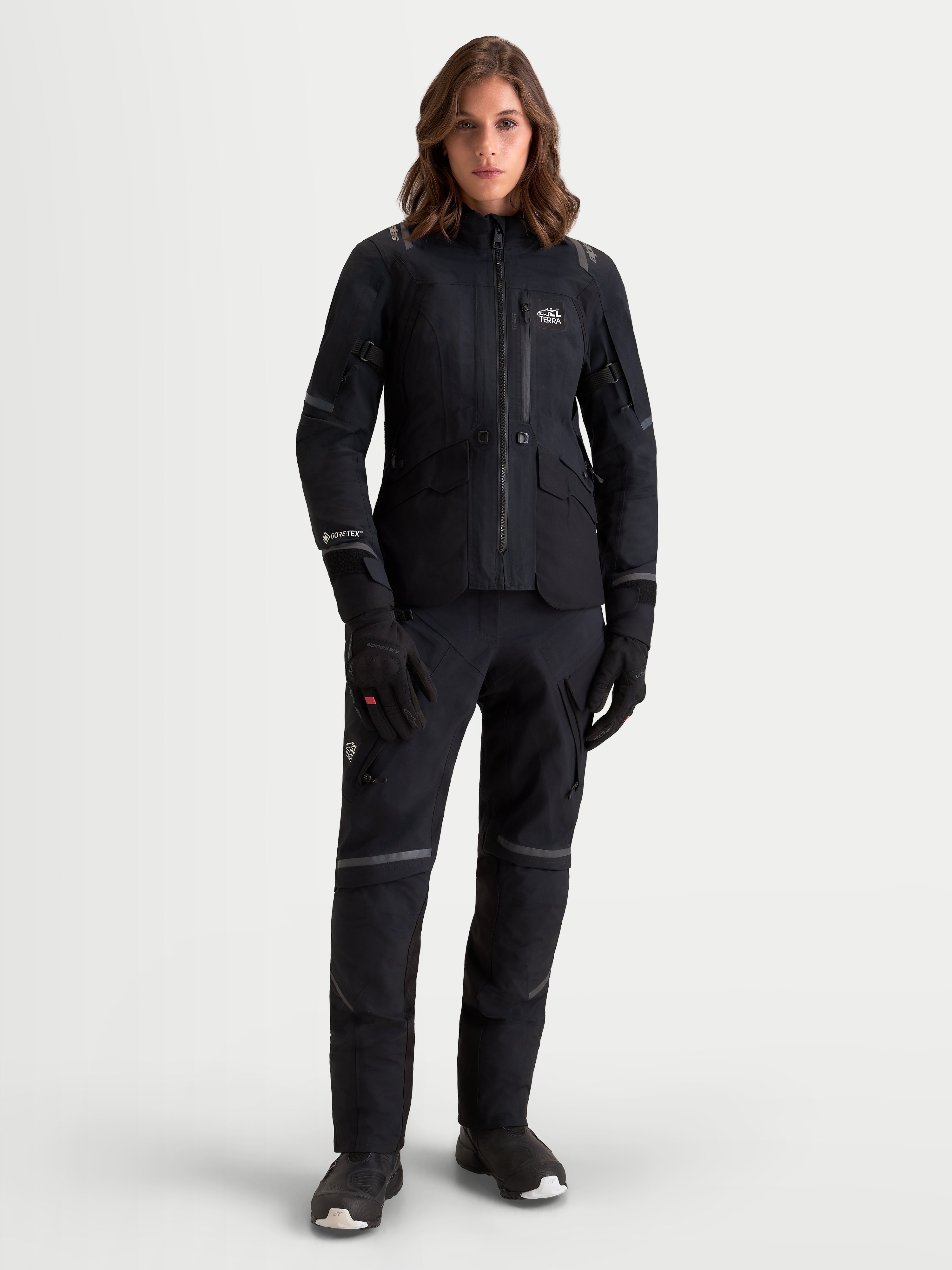 Stella ST-7 V2 2L GORE-TEX - Black Jacket | Alpinestars®