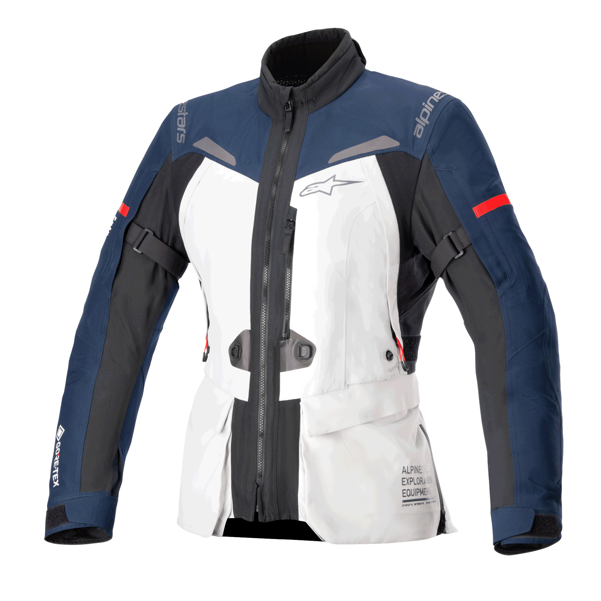 Women Stella ST 7 2L Gore Tex Jacket BLUE ADVENTURE Textile Jackets Alpinestars