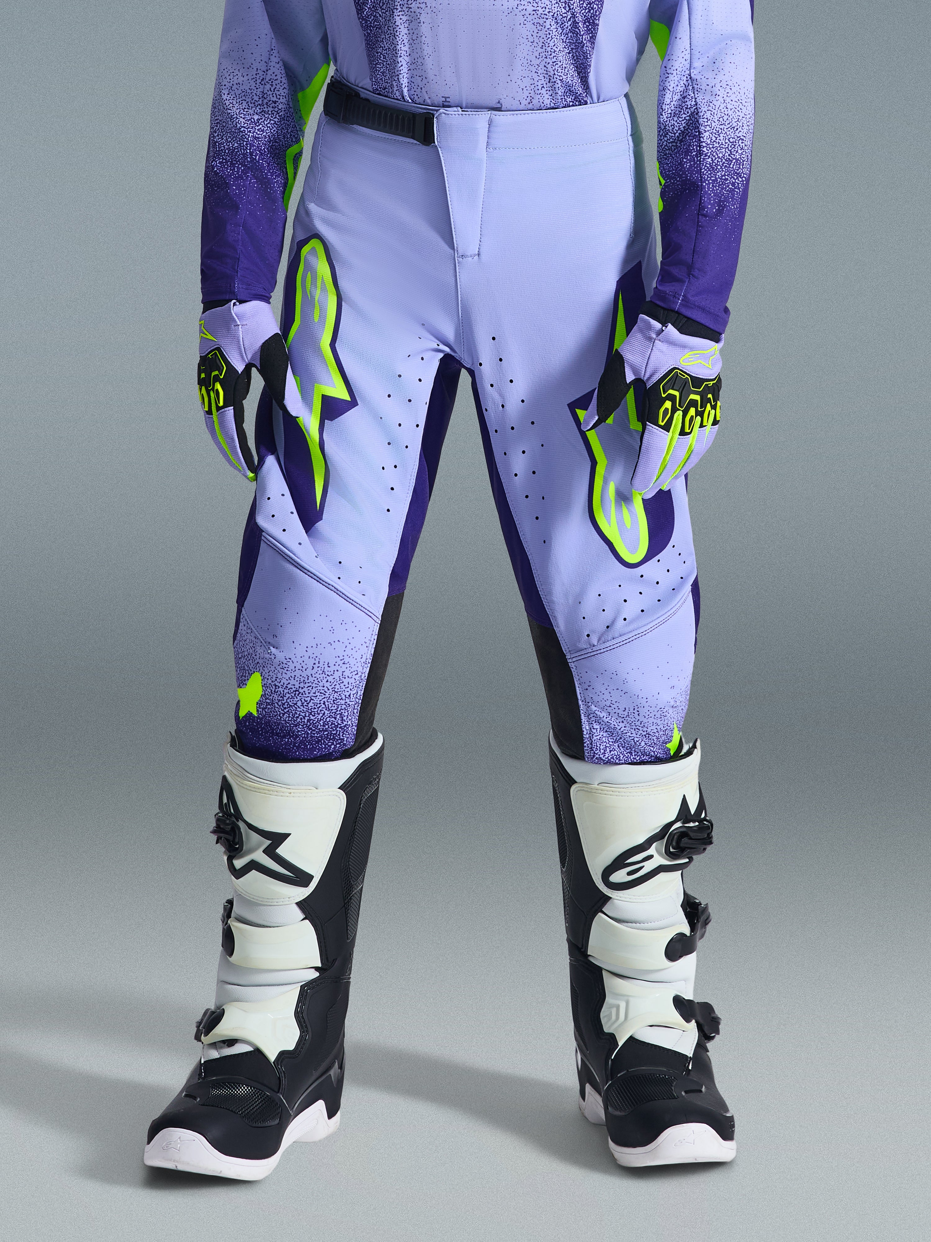 2026 Youth Supertech Scenz Pants - Purple MOTOCROSS Pants
