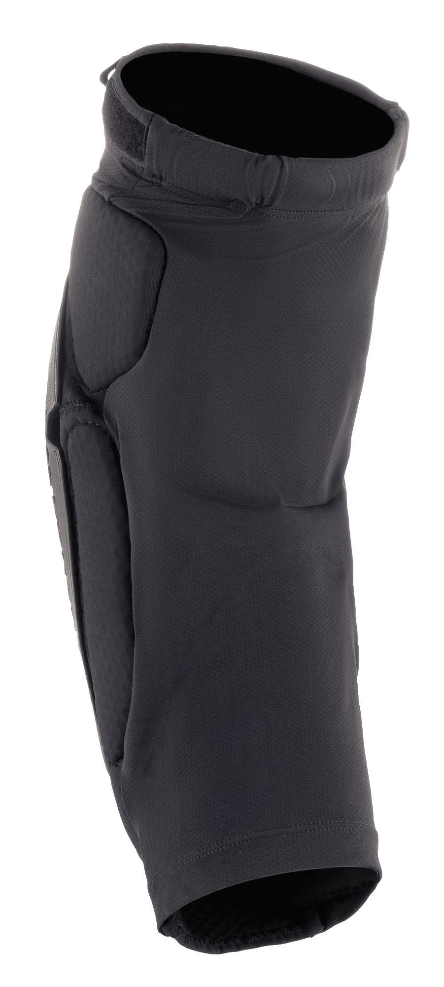 Alpinestars Bionic Flex Knieschützer, Motorrad-Knieprotektor, Schwarz, mit atmungsaktivem Stretch-Mesh-Ärmel, Slip-On-Design mit integrierter Aufprallpolsterung und elastischem oberen Riemen für den Offroad-Einsatz