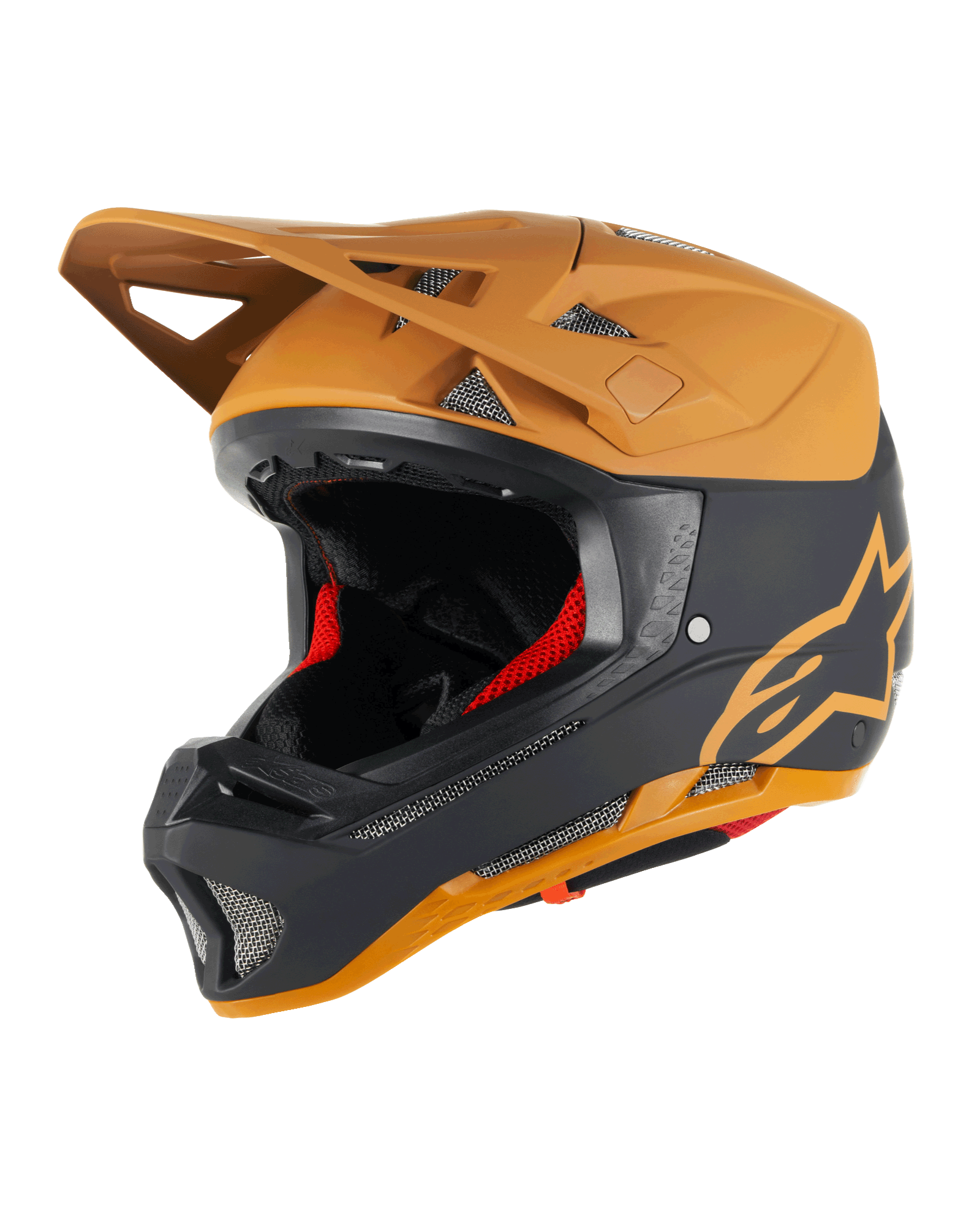mtb helm gold L / Schwarz/Dunkelgold Matt