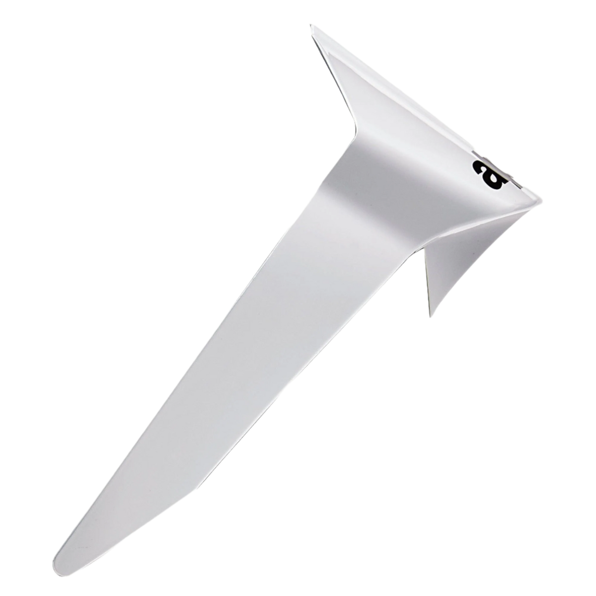 Alpinestars Supertech R10 Solid Standard Spoiler, Helmzubehör, Weiß Glänzend, aerodynamische Kunststoffkomponente mit kleinem schwarzen Logo, offizielles Ersatzteil für S-R10 Motorradhelme