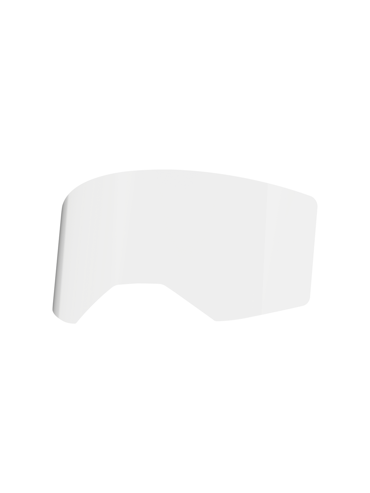 Alpinestars Vision Shield Film X2 Pack, Transparente Goggle-Schutzfolie, klare gewölbte Schutzfolie, entwickelt mit hydrophober Hartbeschichtungstechnologie für den Schutz von Motocross- und Offroad-Gläsern