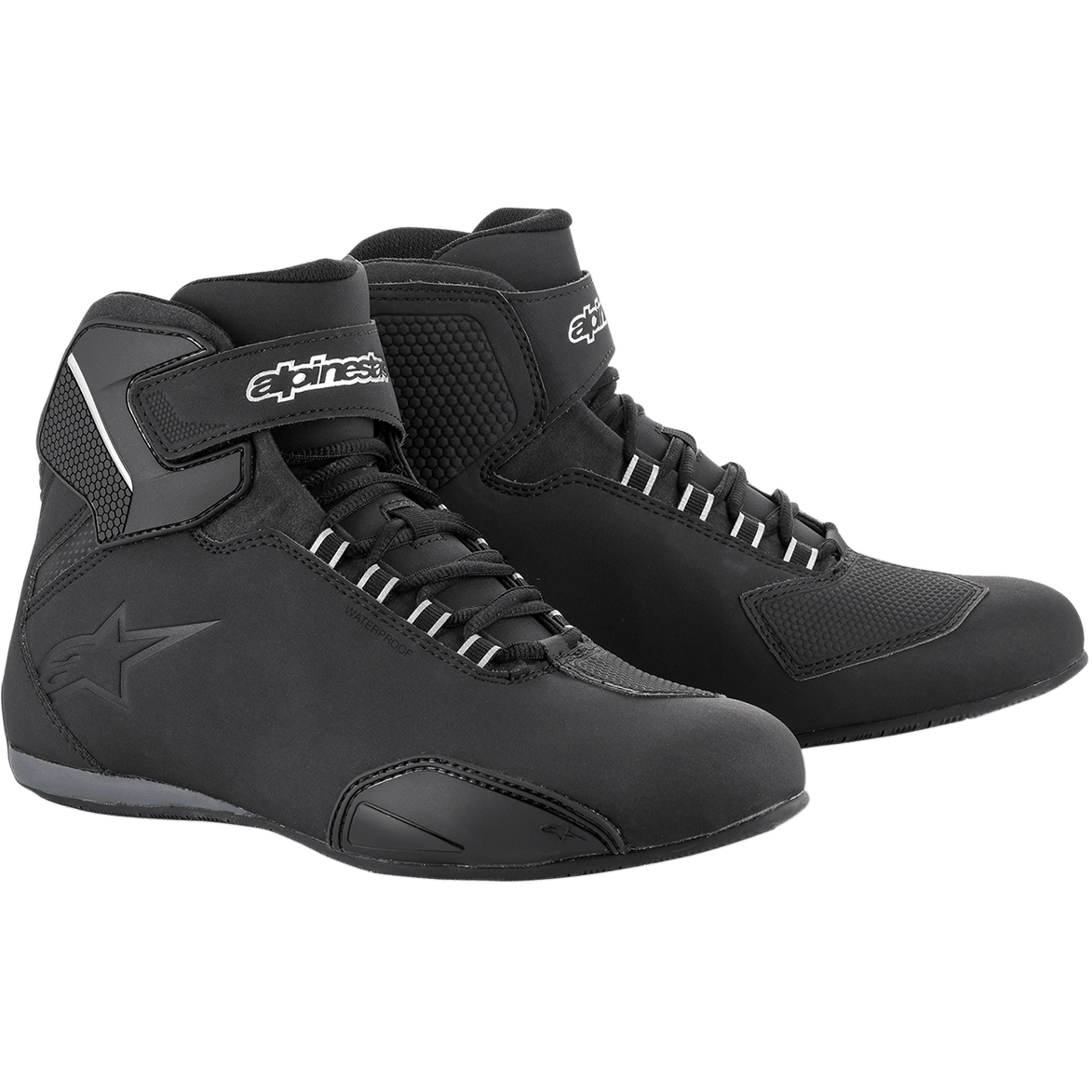Sektor Waterproof Schuhe BLACK RACING SPORT Riding Shoes Alpinestars
