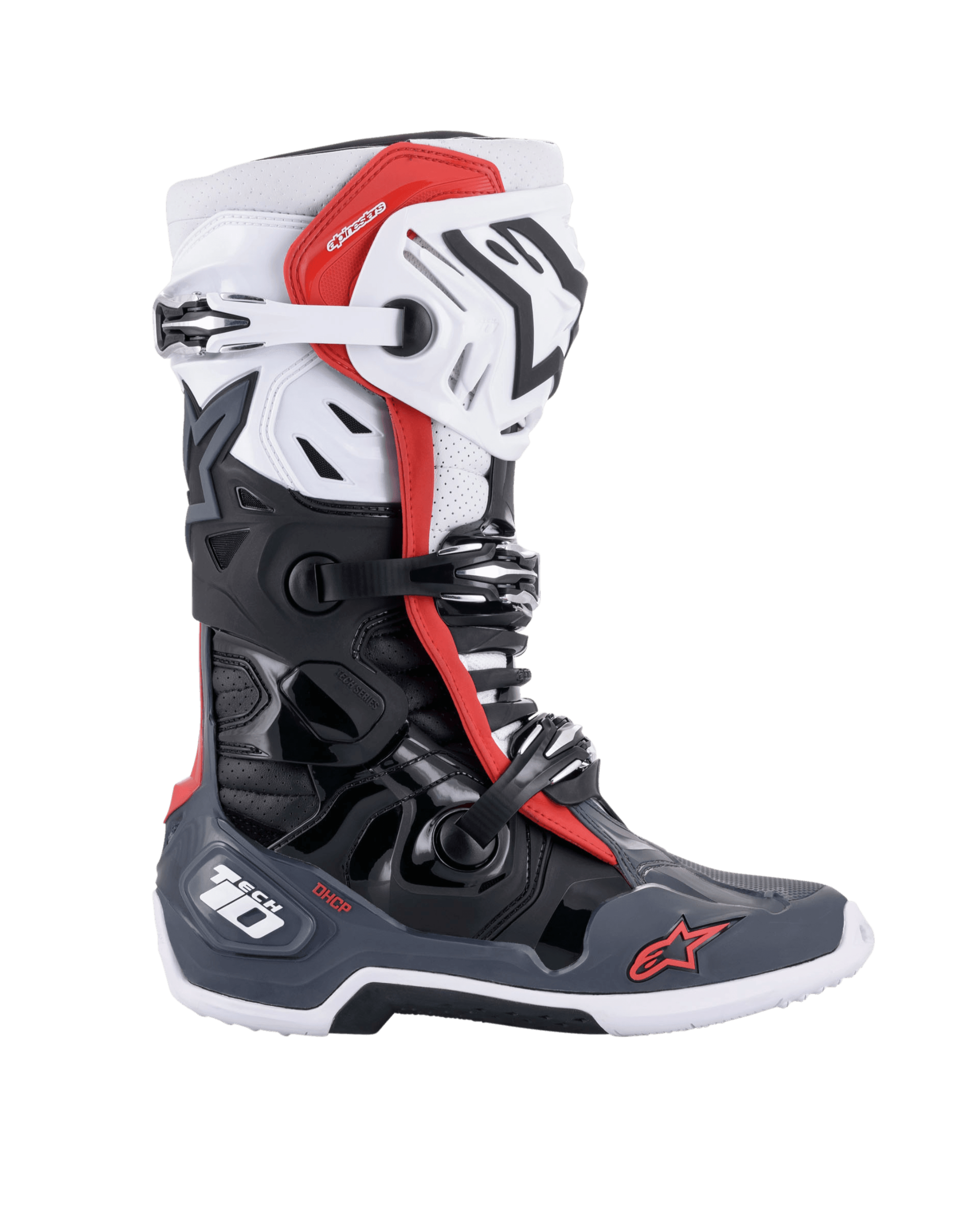 Tech 10 Supervented - Black MX Boots | Alpinestars®