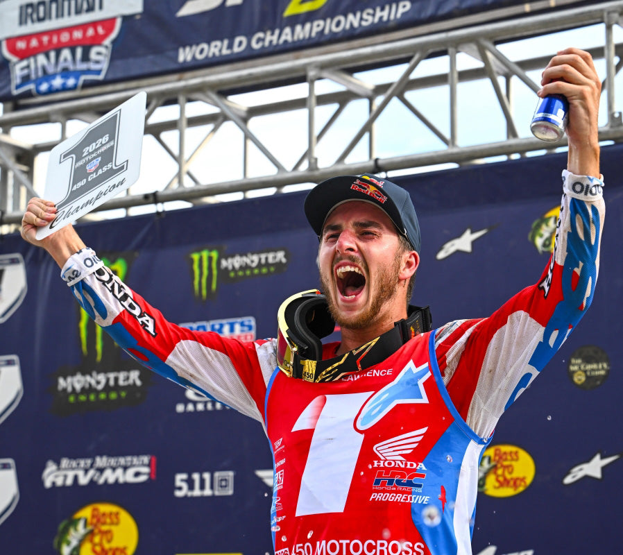HUNTER LAWRENCE CROWNED 2026 AMA PRO MOTOCROSS 450 CHAMPION AT IRONMAN RACEWAY