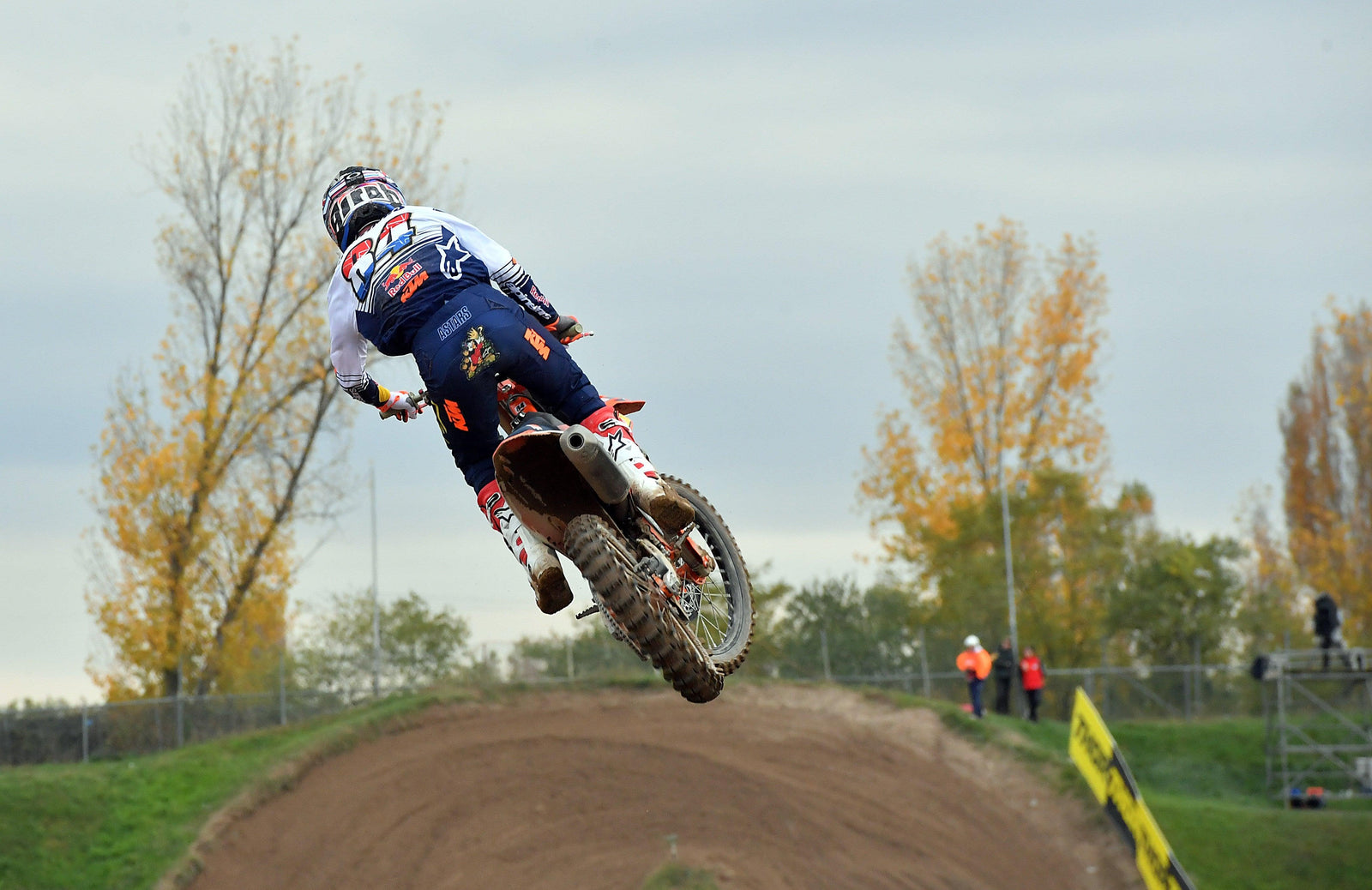 Alpinestars 1,2 als Jeffrey Herlings Rumrain Febvre in MXGP des Lombardien -Thrillers in Italien