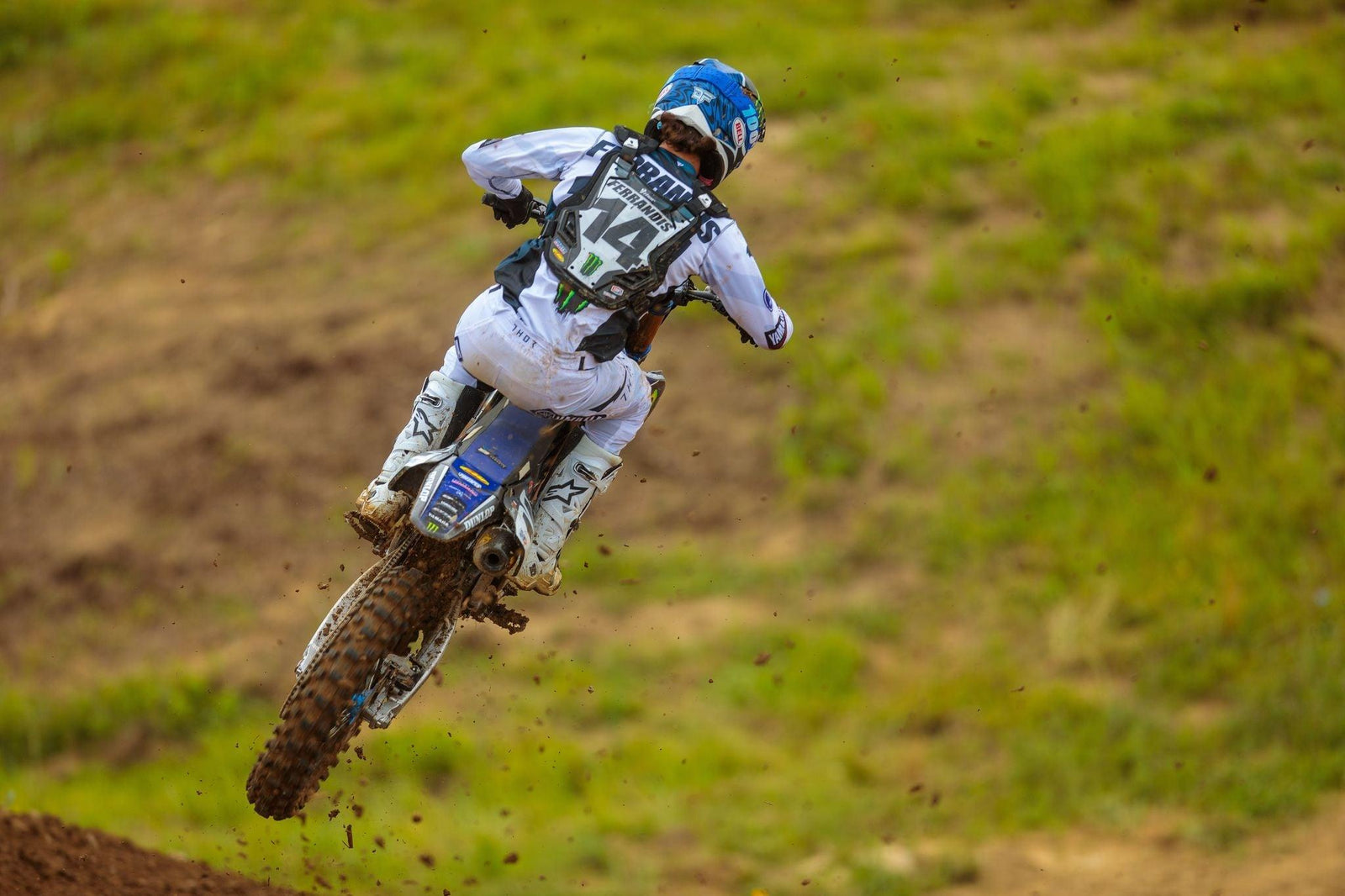 Dylan Ferrandis stürmt zum 450 -mx -Sieg am High Point National, Mt. Morris, Pennsylvania; Eli Tomac Dritter