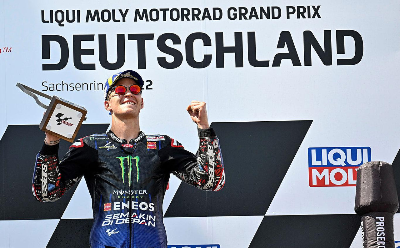 FABIO QUARTARARO TAKES BACK-TO-BACK MOTOGP WINS AFTER DOMINANT DISPLAY AT THE SACHSENRING, GERMANY