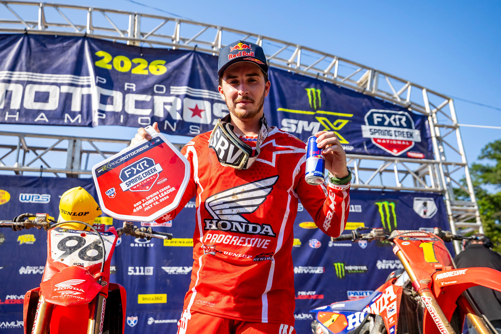 HUNTER LAWRENCE DOMINATES AMA PRO MOTOCROSS 450 RACES AT SPRING CREEK, MILLVILLE; JETT LAWRENCE THIRD