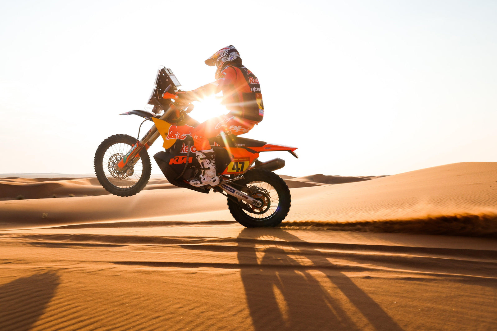 ALPINESTARS ERSTE SIEBEN LOCK-OUT, ALS KEVIN BENAVIDES IN DER VIERTEN ETAPPE DER RALLYE DAKAR 2024 SIEGER IST