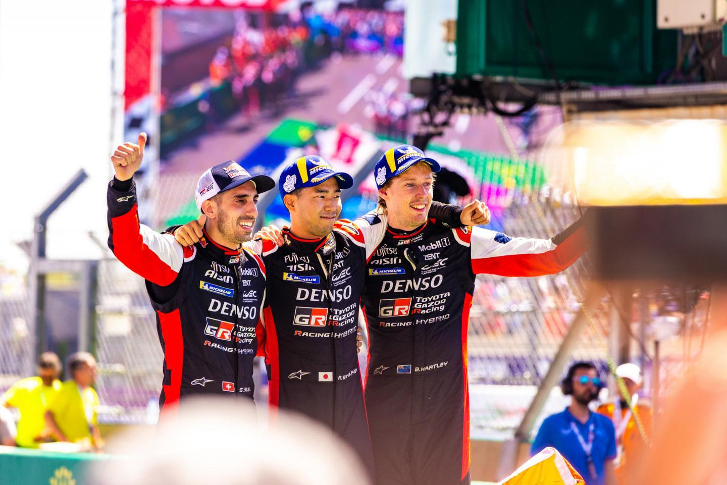 SEBASTIEN BUEMI, BRENDON HARTLEY AND RYO HIRAKAWA VICTORIOUS AS ALPINESTARS SCORE INCREDIBLE HYPERCAR 1-2 FINISH IN LE MANS 24 HOUR RACE