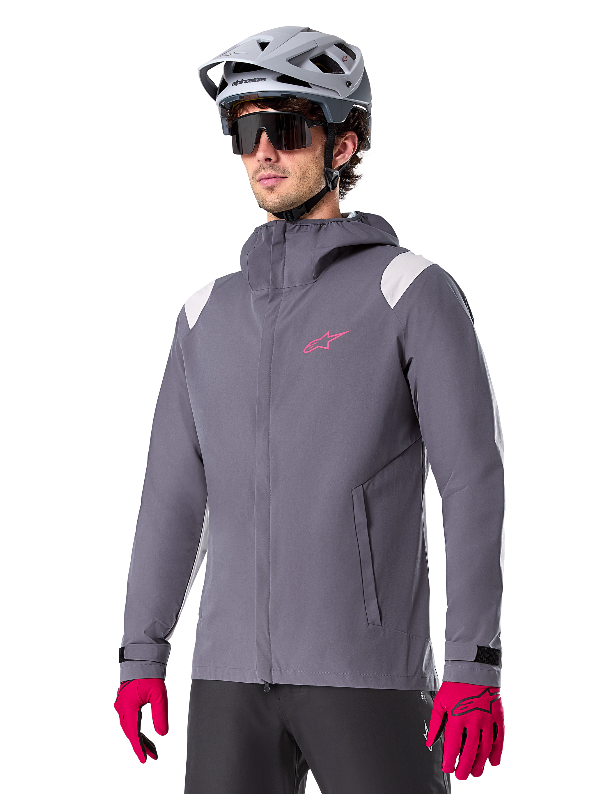 mountainbike regenjacke herren L / Dunkles Titan
