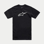 Alpinestars Ageless 2.0 CSF Tee, Short Sleeve T-Shirt, Black with White Ageless Logo, Casual Motorsport Sportswear