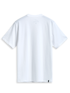 Alpinestars Geografica Csf Tee, Short Sleeve T-Shirt, White, Back view, clean design with small black woven label on hem, casual motorsport streetwear
