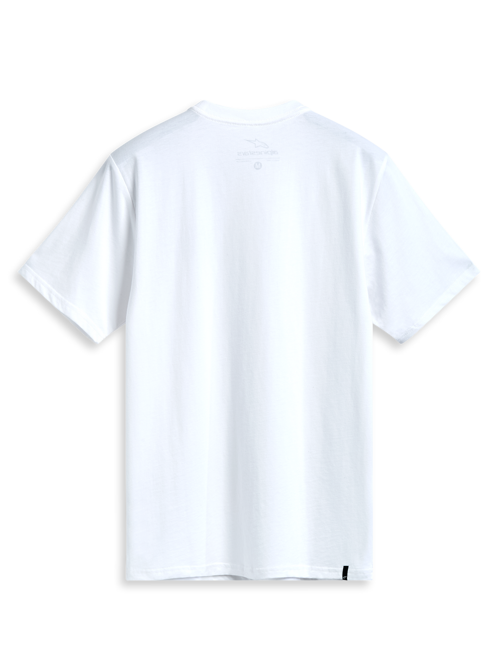 Alpinestars Prevail CSF T-Shirt, weißes Kurzarm-Sportswear-T-Shirt, Rückansicht mit schlichtem Design.