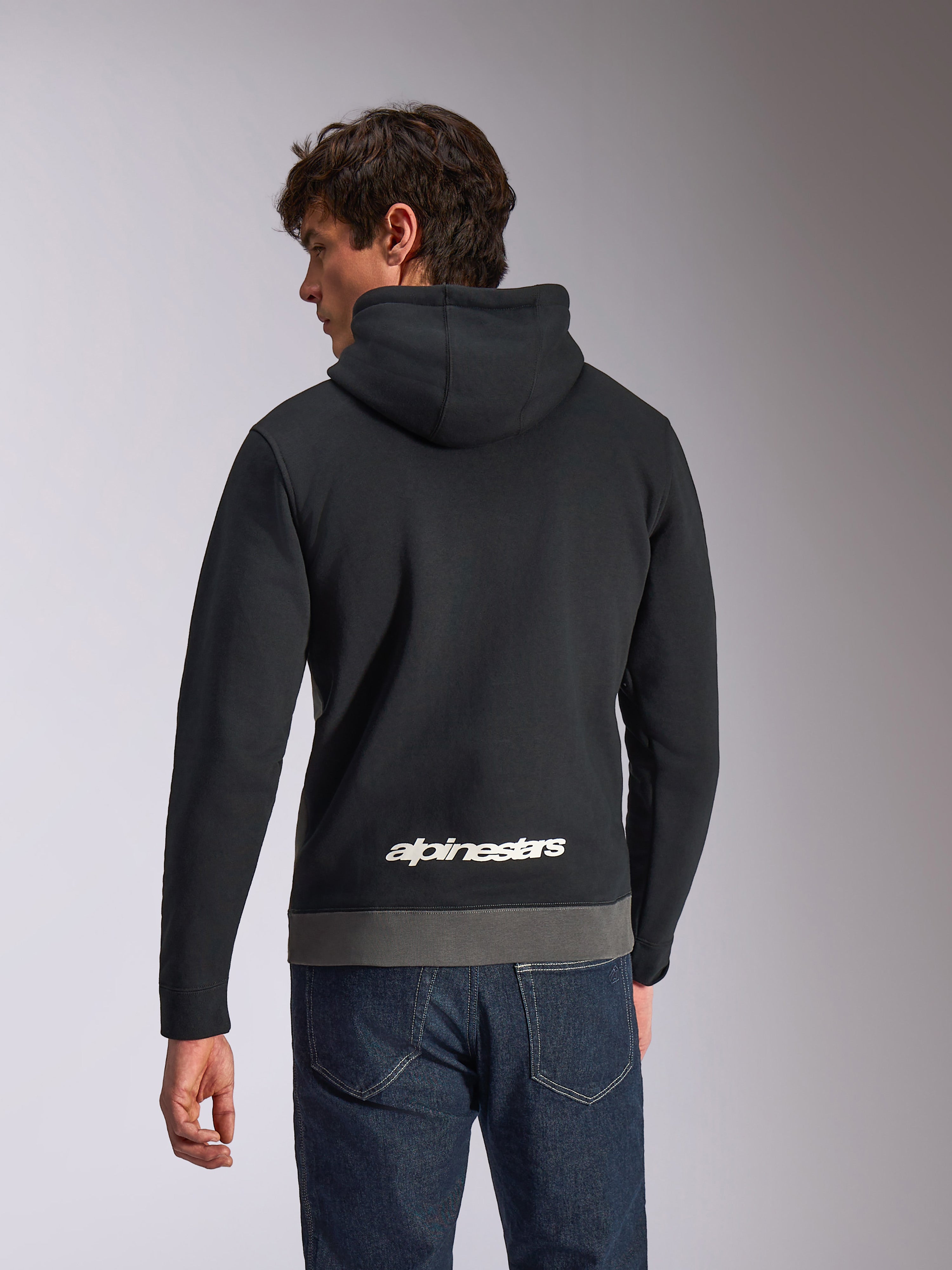 Parallel - Black Sportswear Hoodie | Alpinestars®