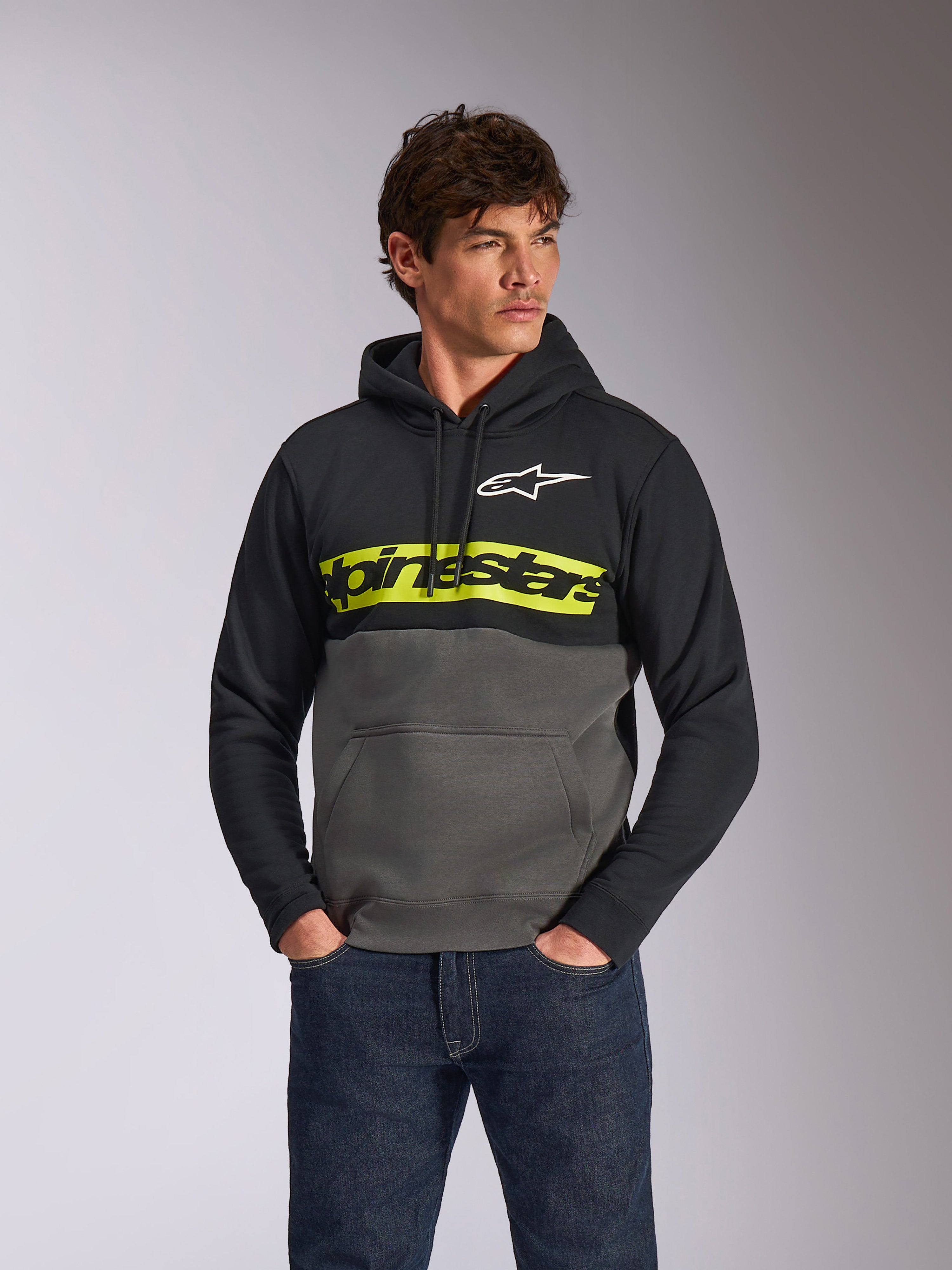 Parallel - Black Sportswear Hoodie | Alpinestars®