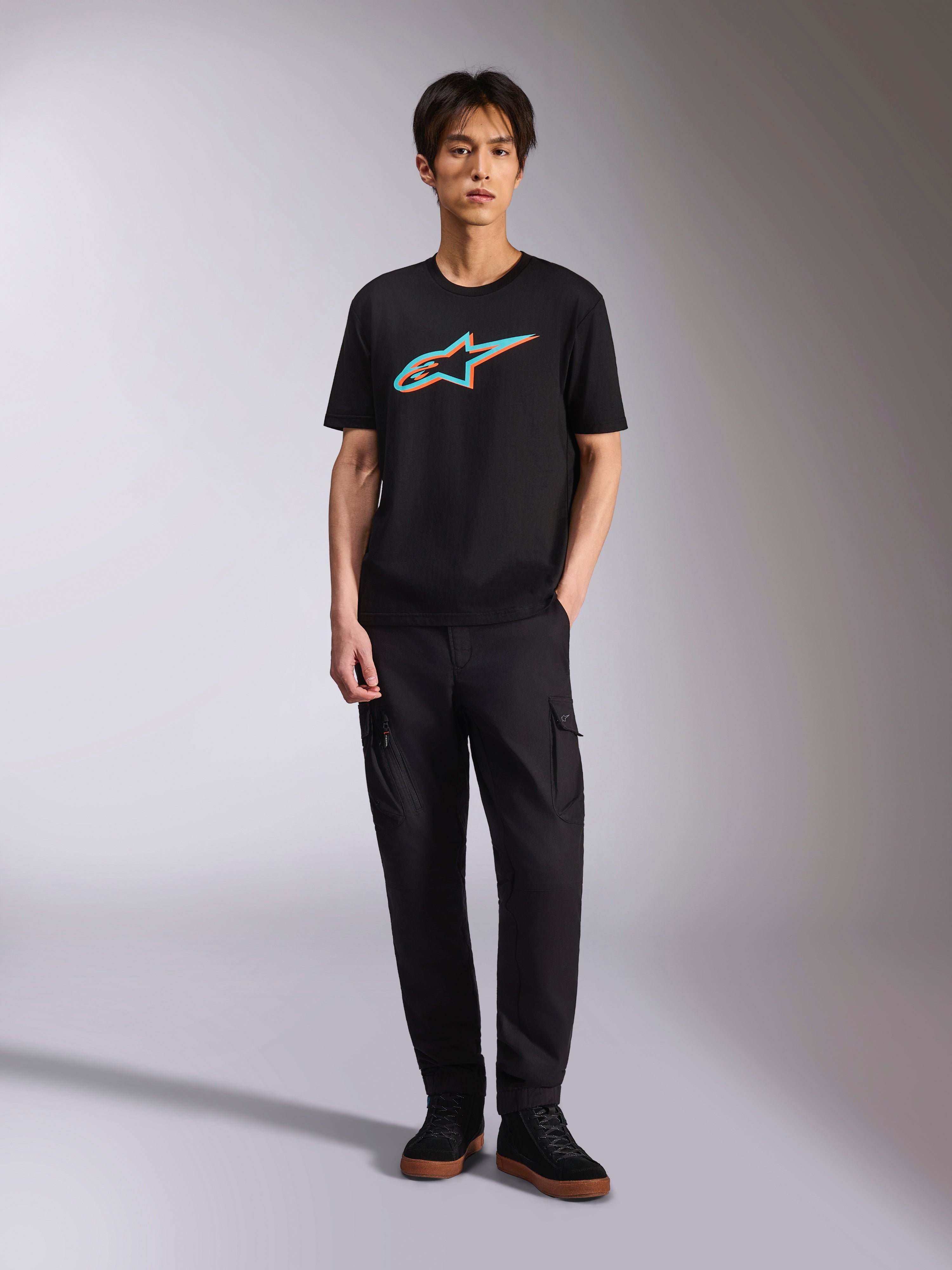 Alter Oversized CSF - Black Sportswear Tee | Alpinestars®