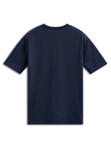 Alpinestars Noka CSF T-Shirt, Kurzärmeliges T-Shirt, Marineblau, Rückansicht, Schlichtes minimalistisches Design, Lässige Sportbekleidung