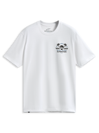 Alpinestars Order CSF T-Shirt, kurzärmeliges T-Shirt, Weiß, Brustgrafik mit Palmen und Rennhelm, 'One Goal One Vision' Schriftzug, lässige Motorsport-Sportbekleidung
